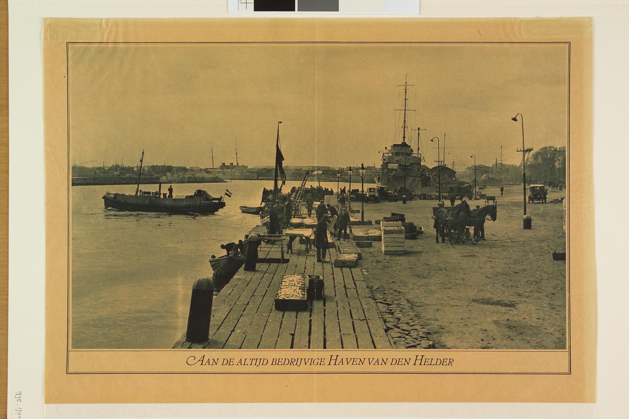 1995.1904; De haven van Den Helder; fotografische reproductie