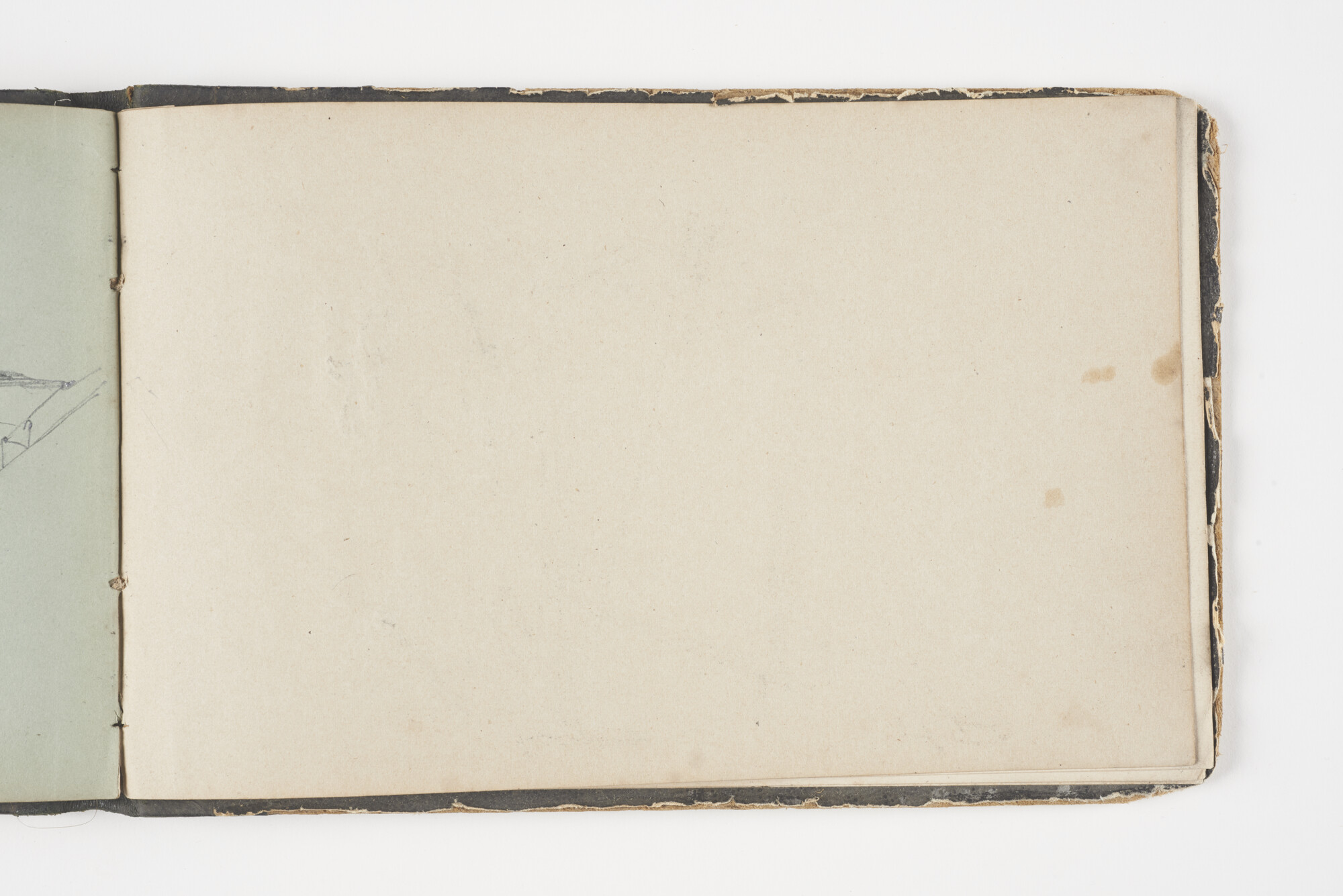 A.2019(02); Schetsboek met studies van binnenschepen en zeeschepen; schetsboek