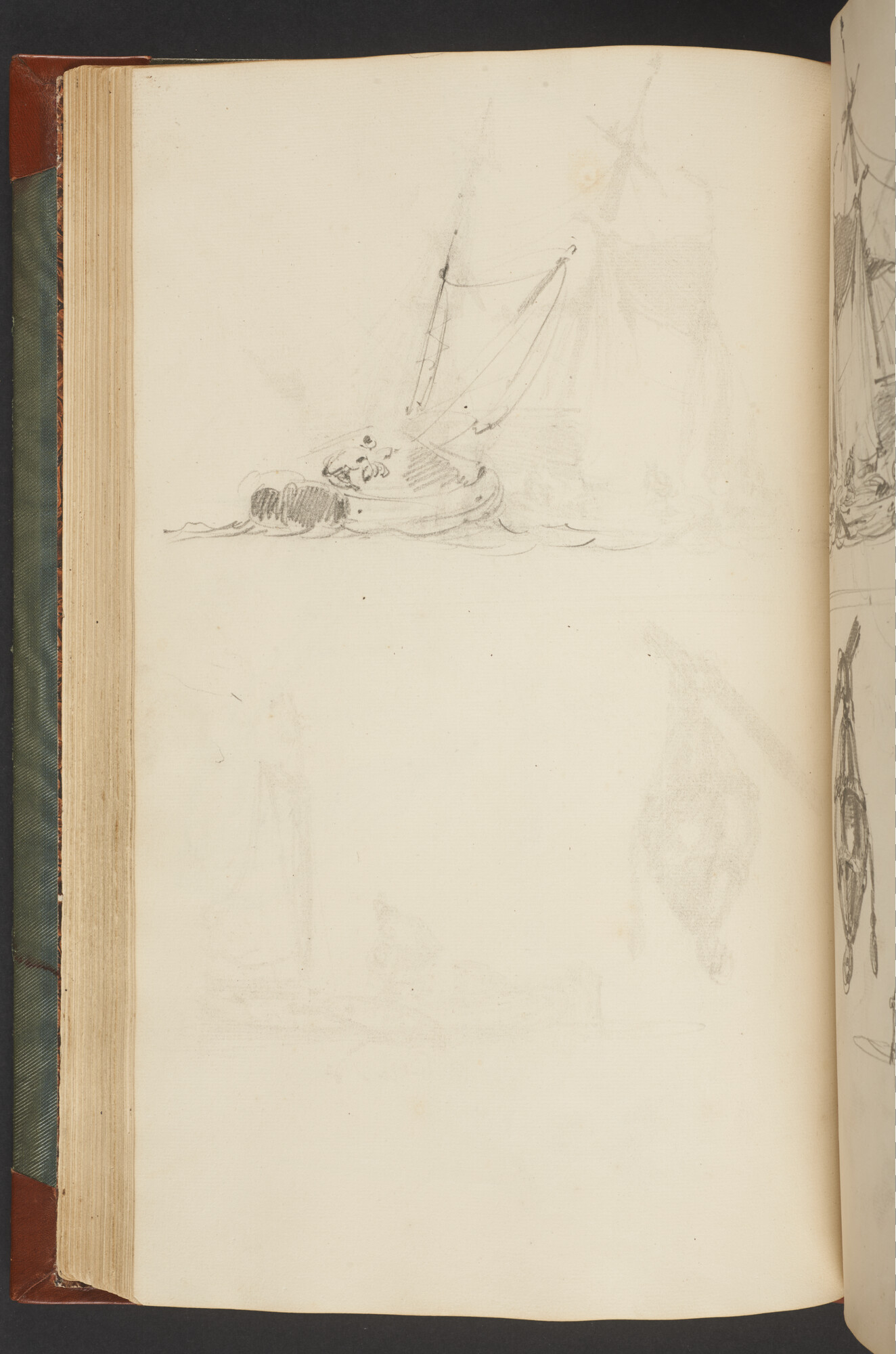 A.3222; Schetsboek met tekeningen door Albertus van Beest en Louis Meijer; schetsboek
