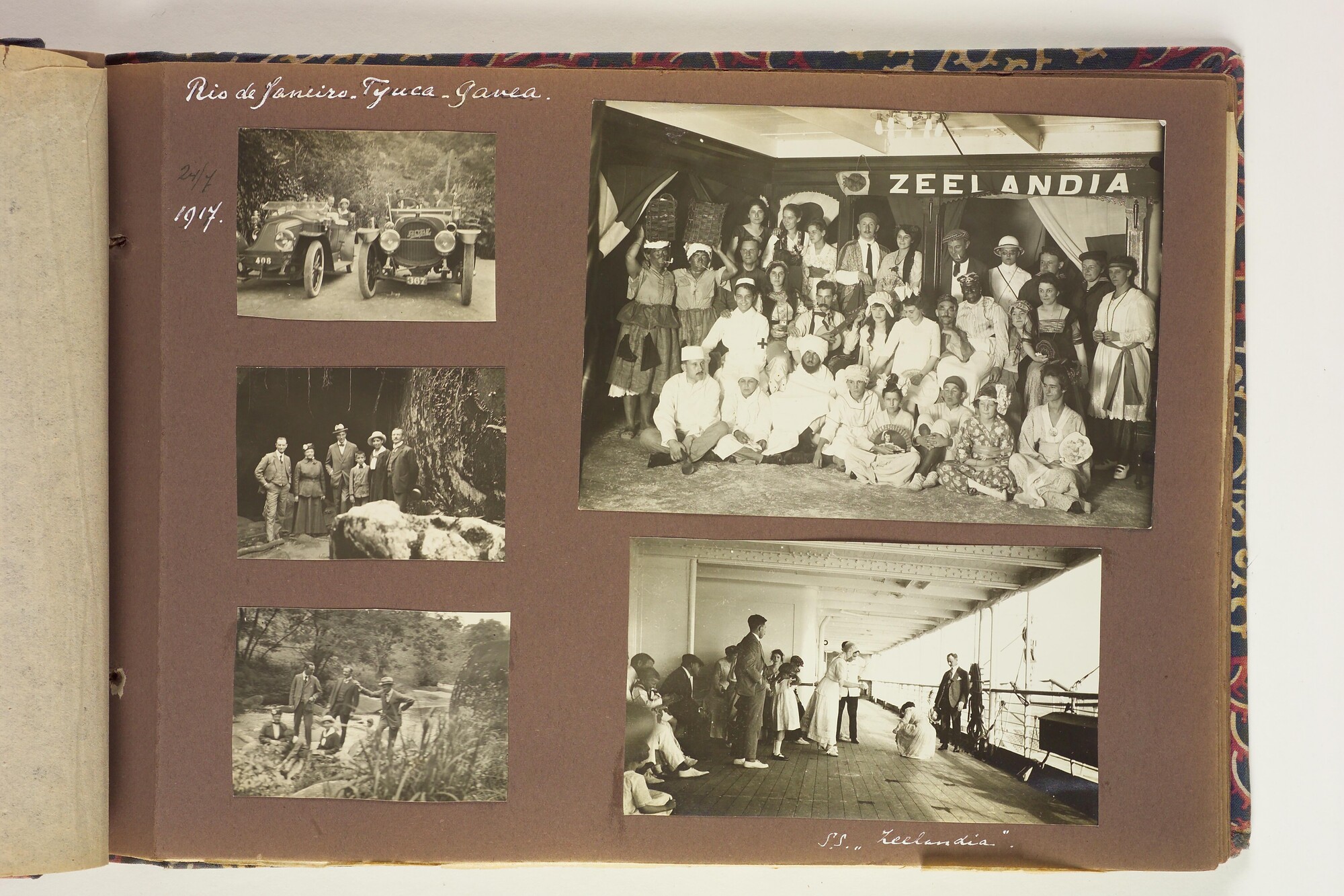 S.5679(01); Album van C.R. van Blijenburgh met foto's gemaakt tijdens reizen tussen 1901; fotoalbum