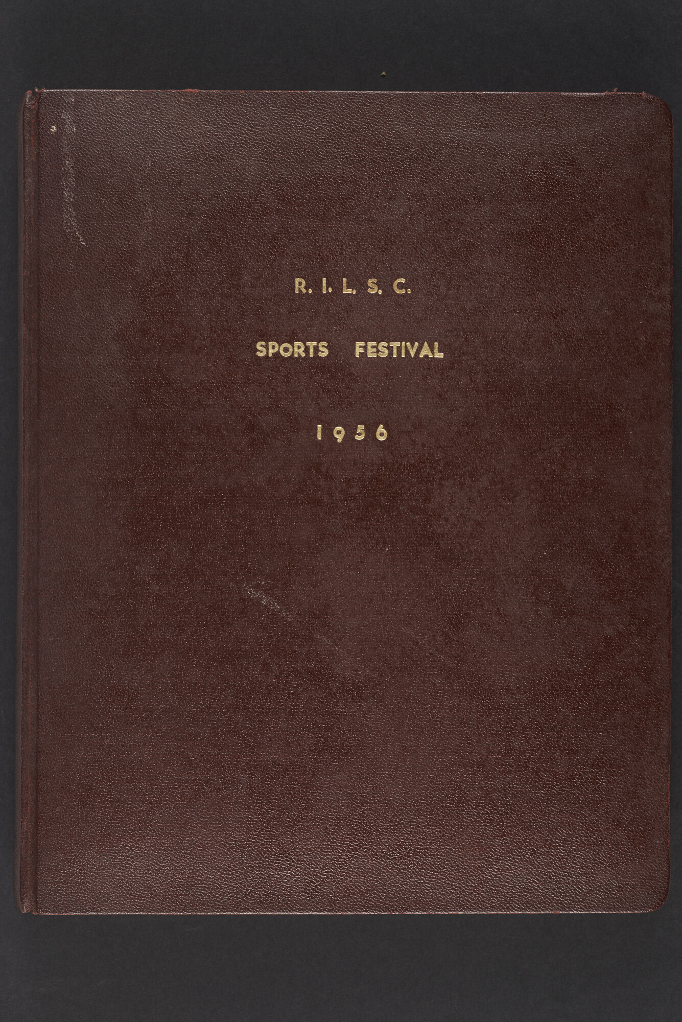 2015.1297; Fotoalbum “R.I.L.S.C. Sports Festival 1956”; fotoalbum