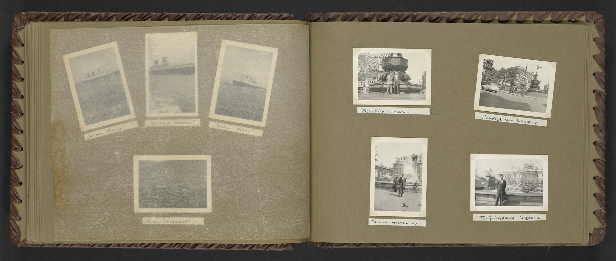 2024.0025; Fotoalbum van Hubrecht Timmerman over zijn koopvaardijtijd tussen 1950 en 1956; fotoalbum