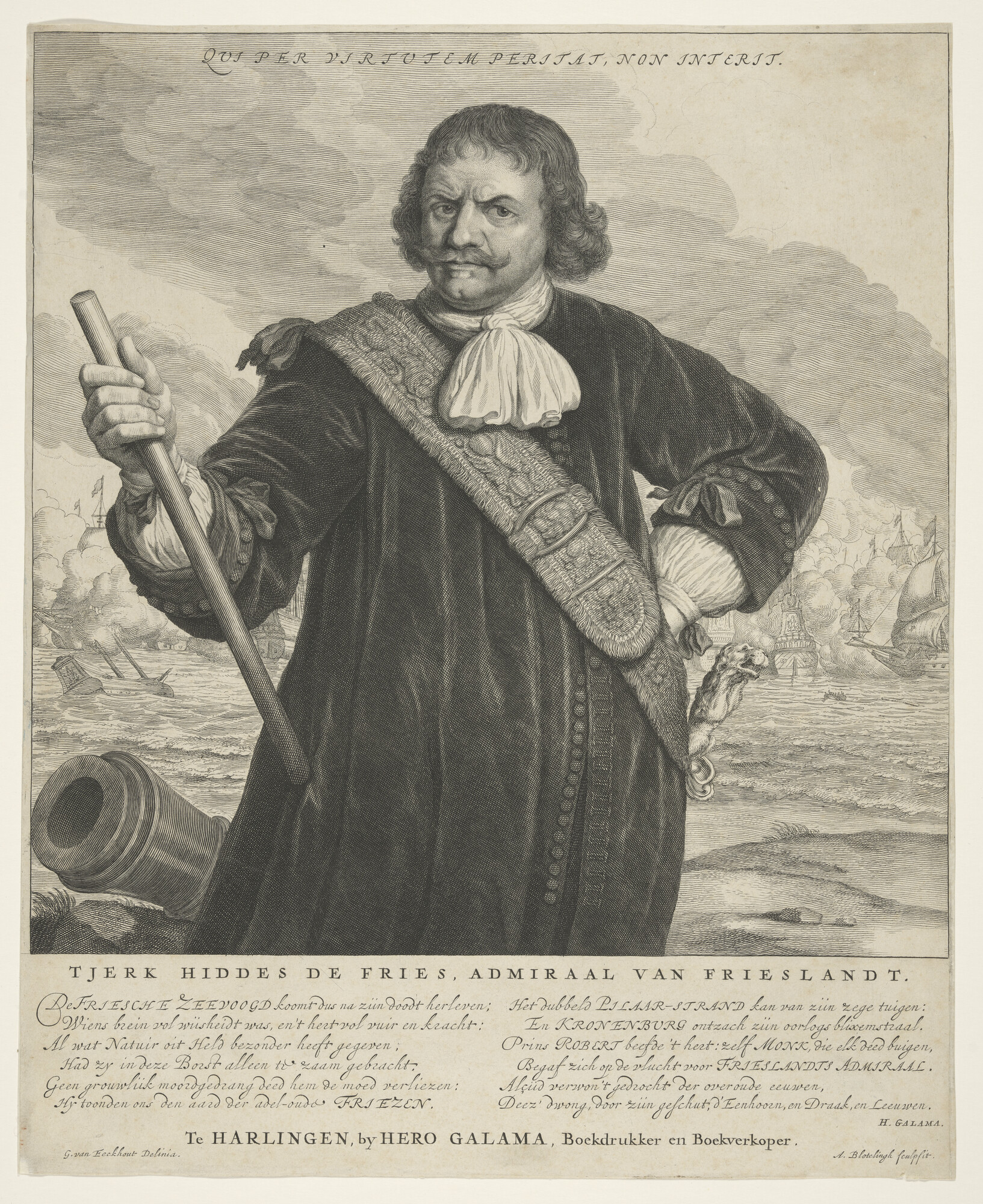 A.0145(178)17; Portret van Tjerk Hiddes ('de Fries'); prent