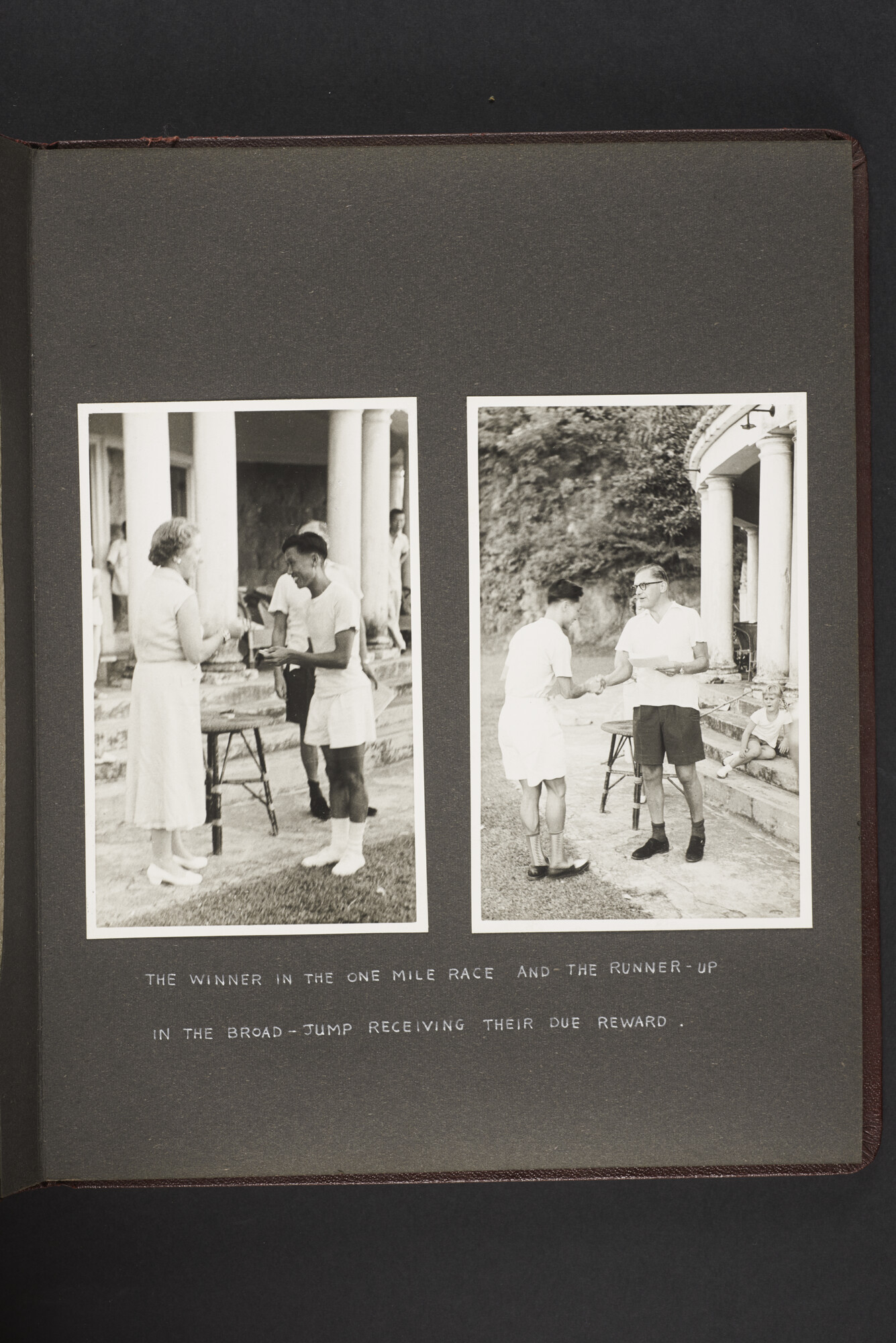2015.1297; Fotoalbum “R.I.L.S.C. Sports Festival 1956”; fotoalbum