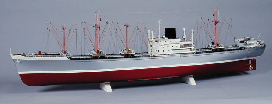 A.5661; Model van het vrachtschip ms. Maaslloyd; scheepsmodel