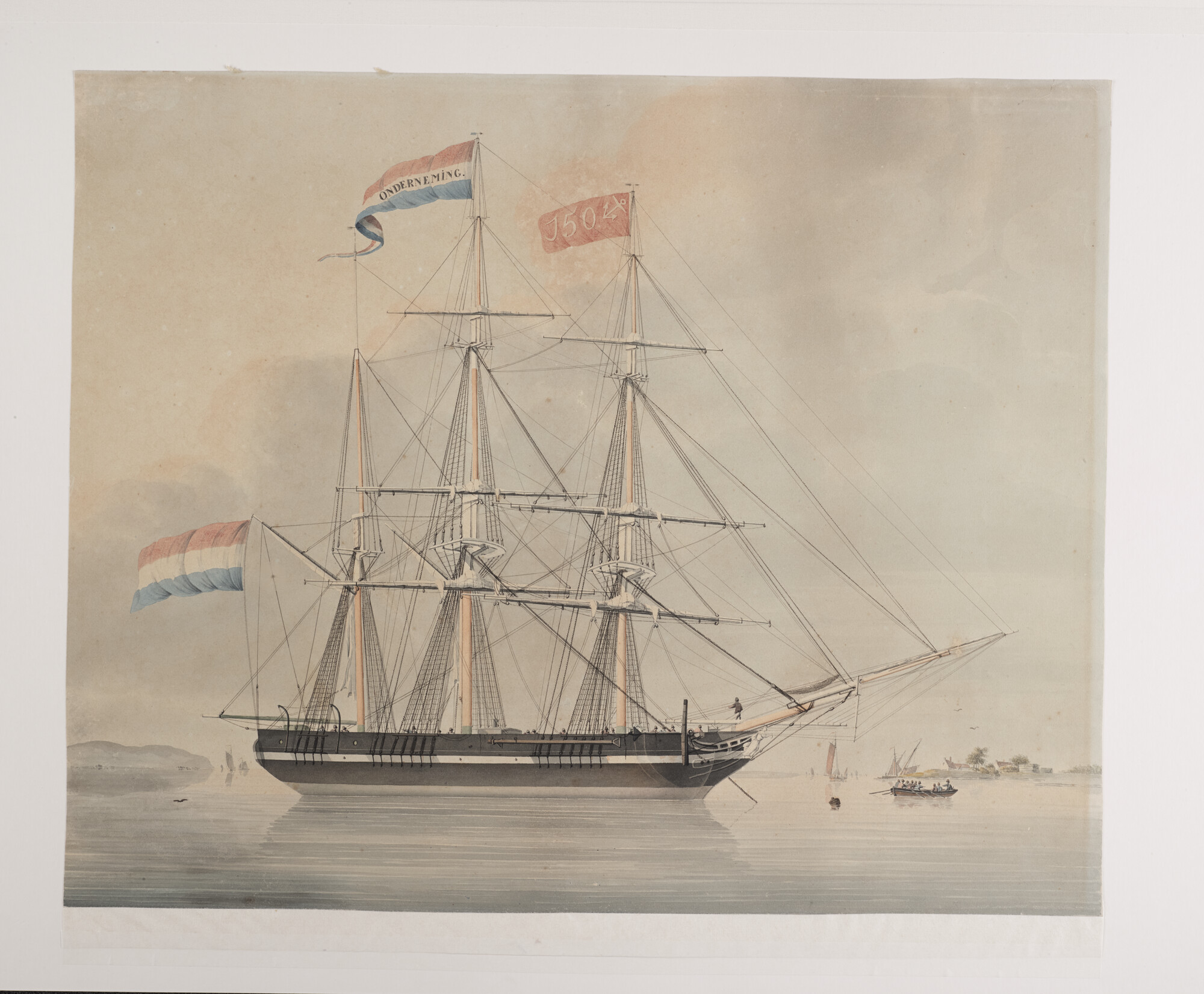 A.1172(02); De bark Onderneming; tekening