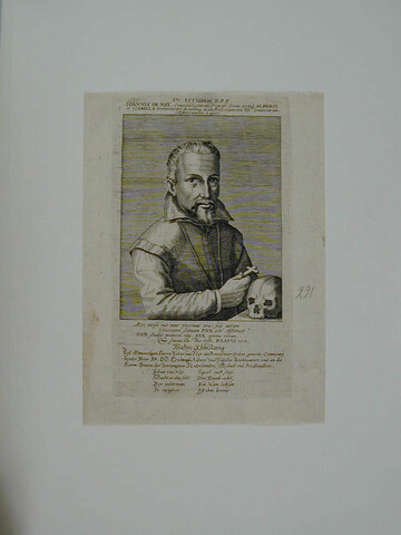 A.0145(027)365; Portret van Jan de Ney op 39-jarige leeftijd; prent