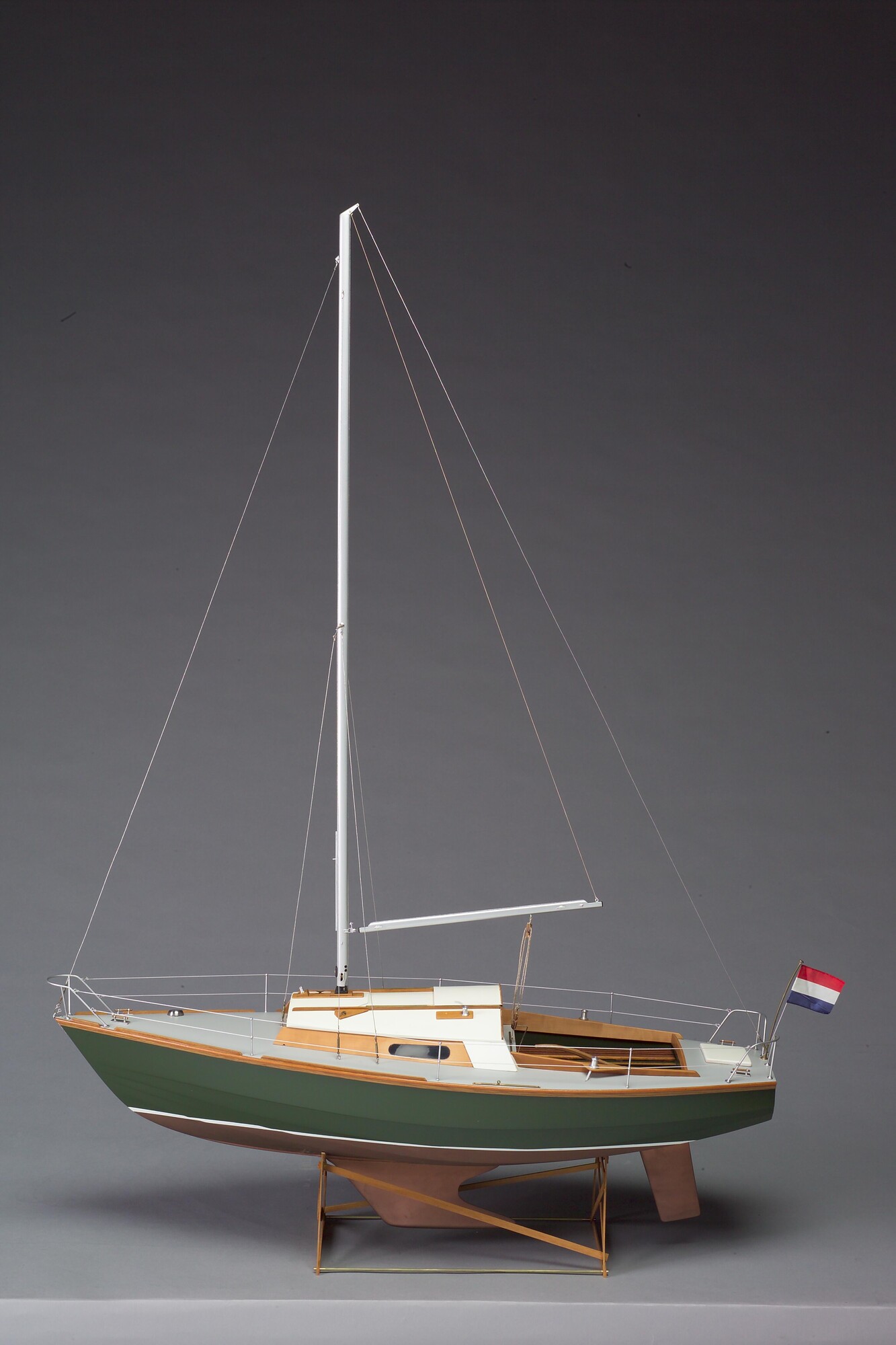 1994.4714; Model van een Waarschip; scheepsmodel