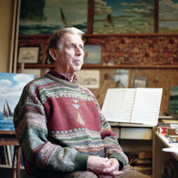 2013.0598; Digitale portretfoto van Dick Koopmans sr.; digitaal bestand