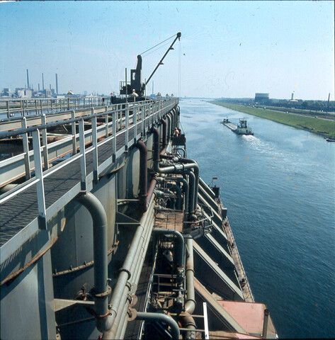 S.9100(5099); Uitbreiding (haven) IJmuiden; diapositief