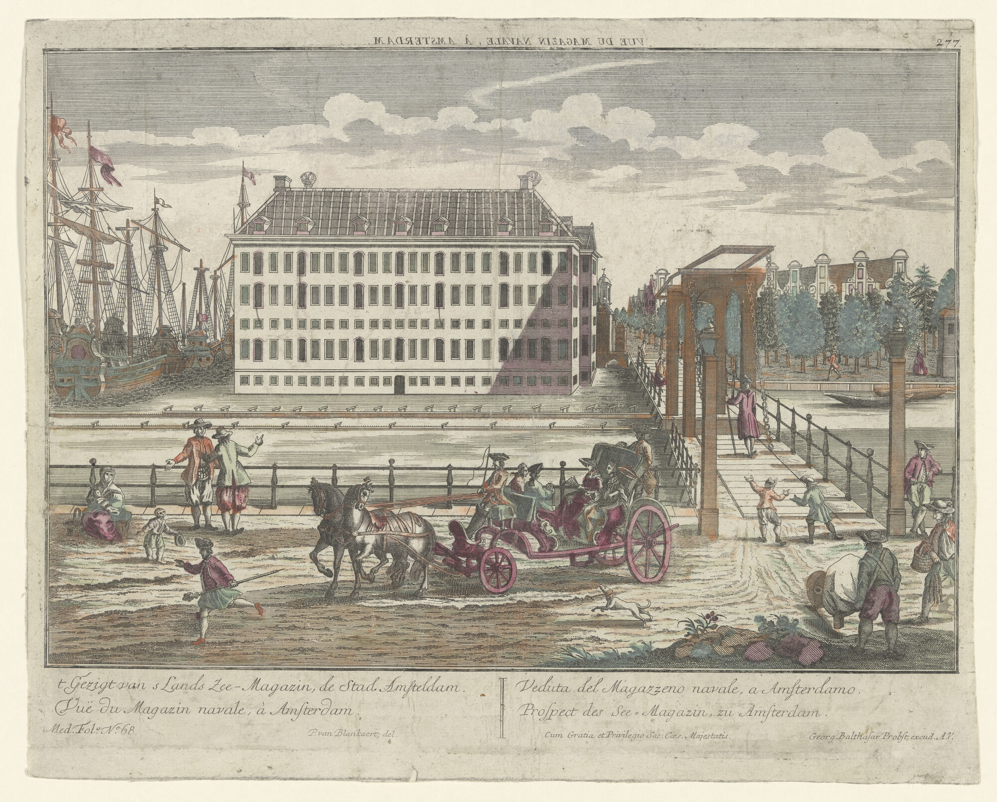 A.5232(07); 's Lands Zeemagazijn te Amsterdam; opticaprent