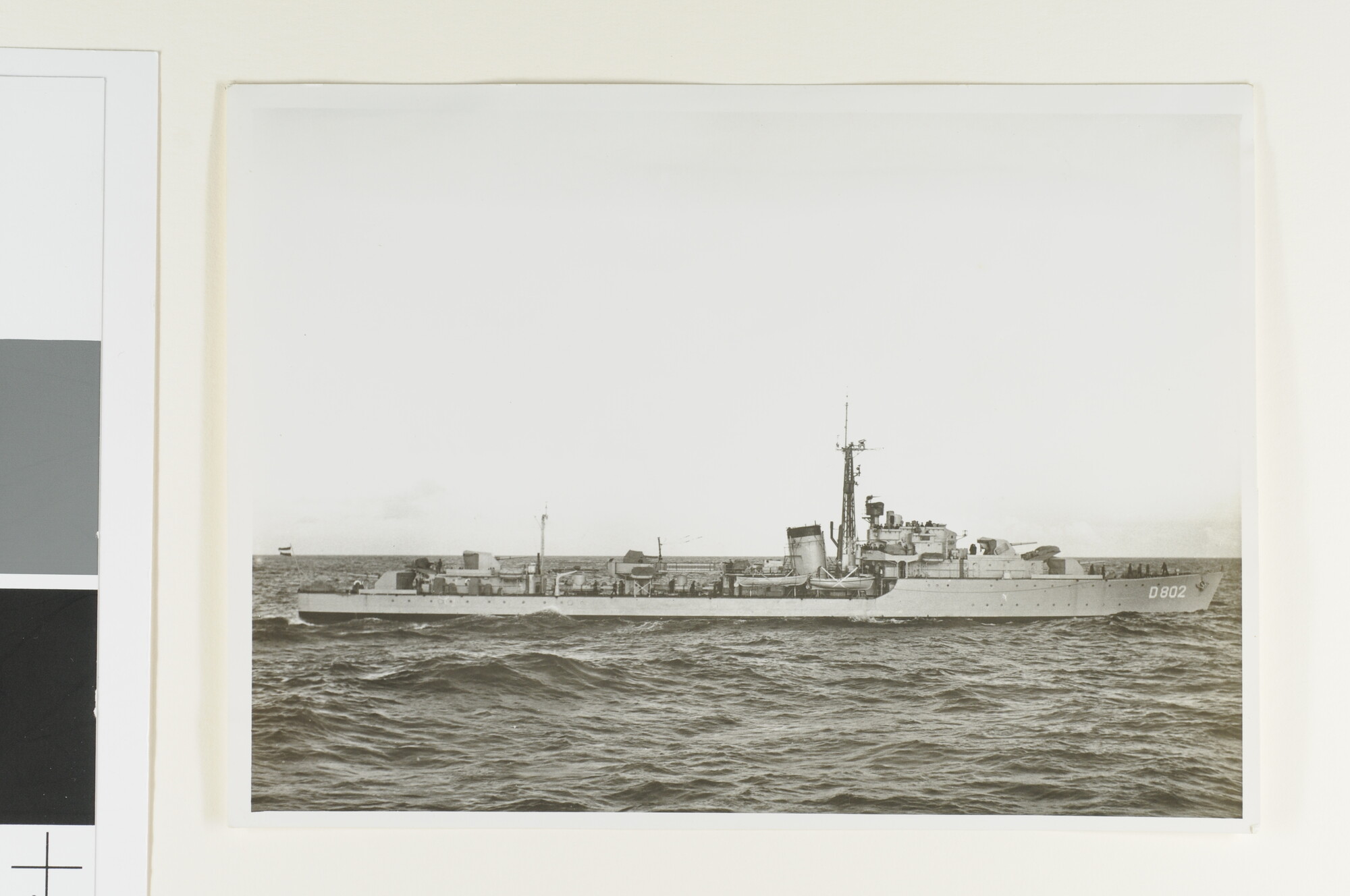 S.3594(03); De torpedobootjager (later fregat) Hr.Ms. Evertsen (D 802 [...]; foto