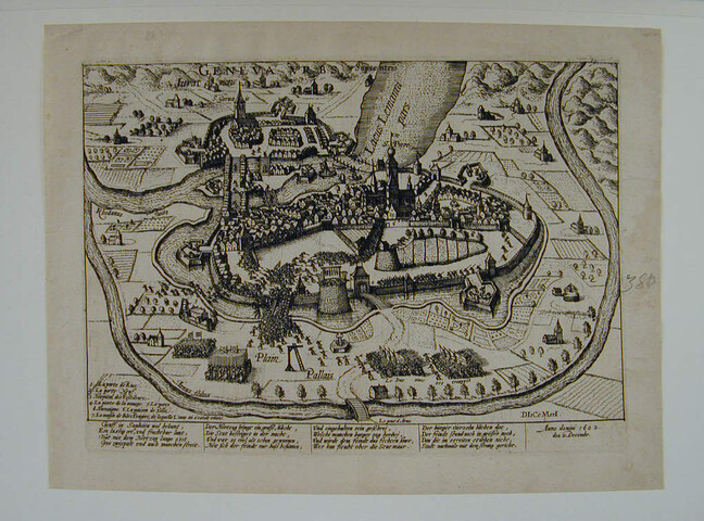 A.0145(027)092; Mislukte aanval op Genève door de Hertog van Savoie op 11 december 1602; prent