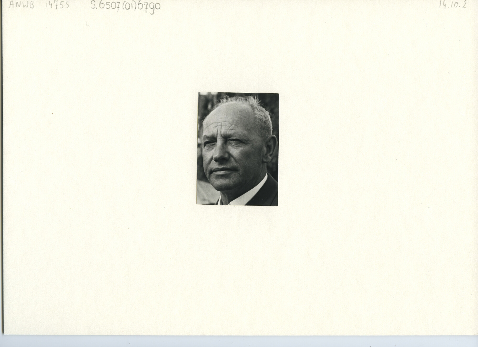 S.6507(01)6790; Foto van Cor Groot; foto