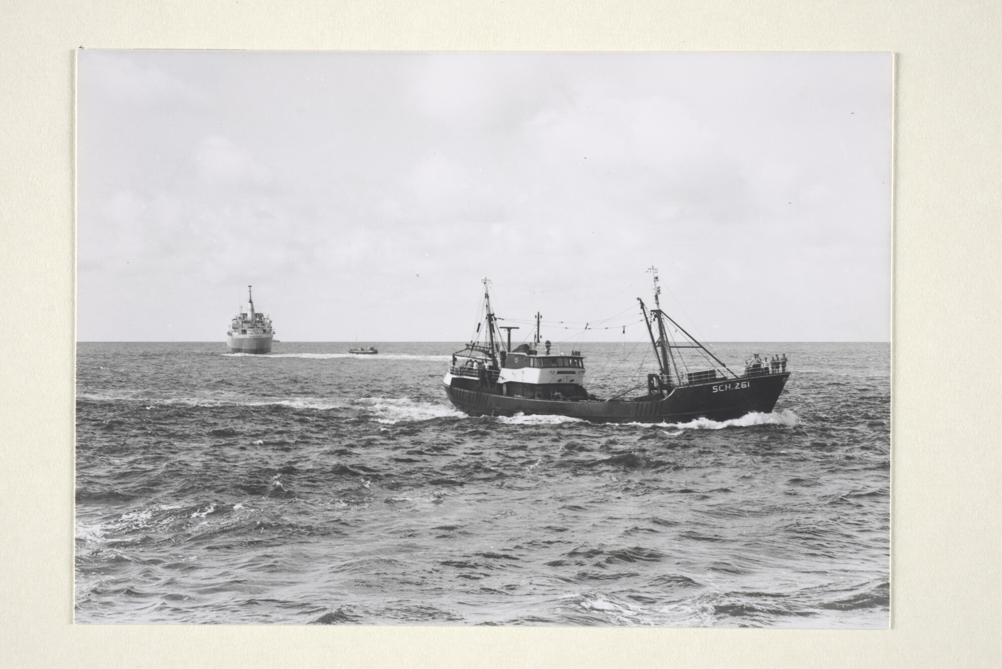 1997.1741; De Scheveningse trawler Onderneming II (SCH 261) van Cornelis Vrolijk Visserij Maatschappij [...]; foto