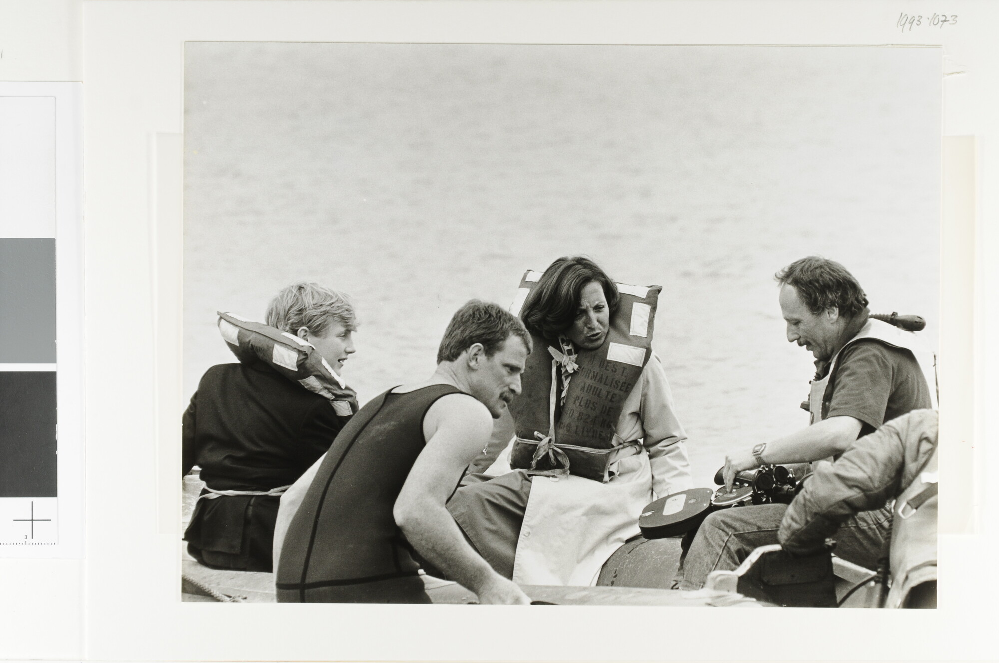 1993.1073; Foto's van het bezoek van prinses Margriet en mr. Pieter van Vollenhoven met Bernhard jr aan Hastings; fotoreportage