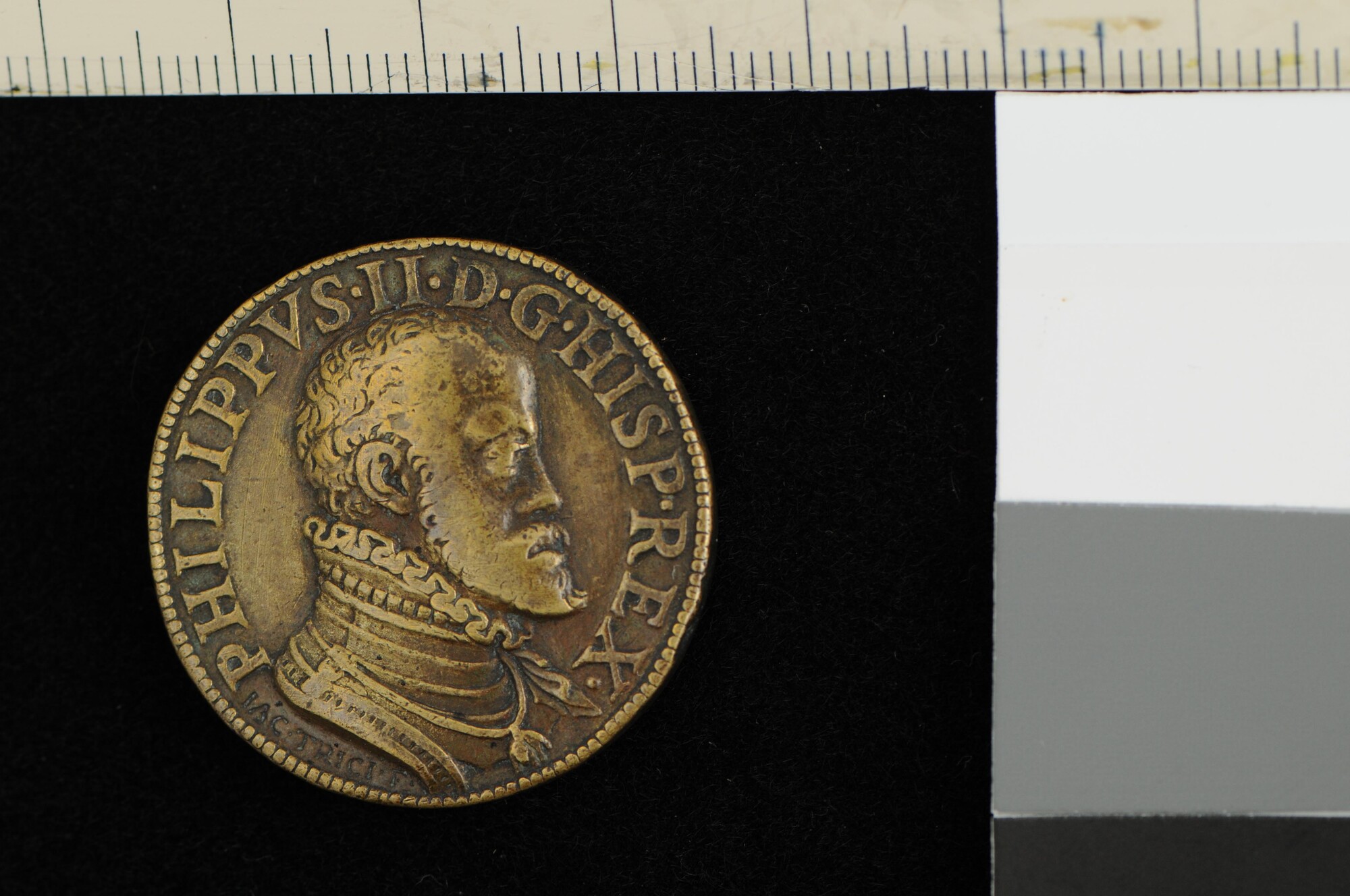 A.0023(031); Penning op de berusting van Philips II, 1588; penning