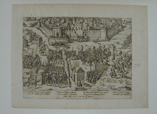 A.0145(027)041; Vergelijk voor Chartres, maart 1568; prent