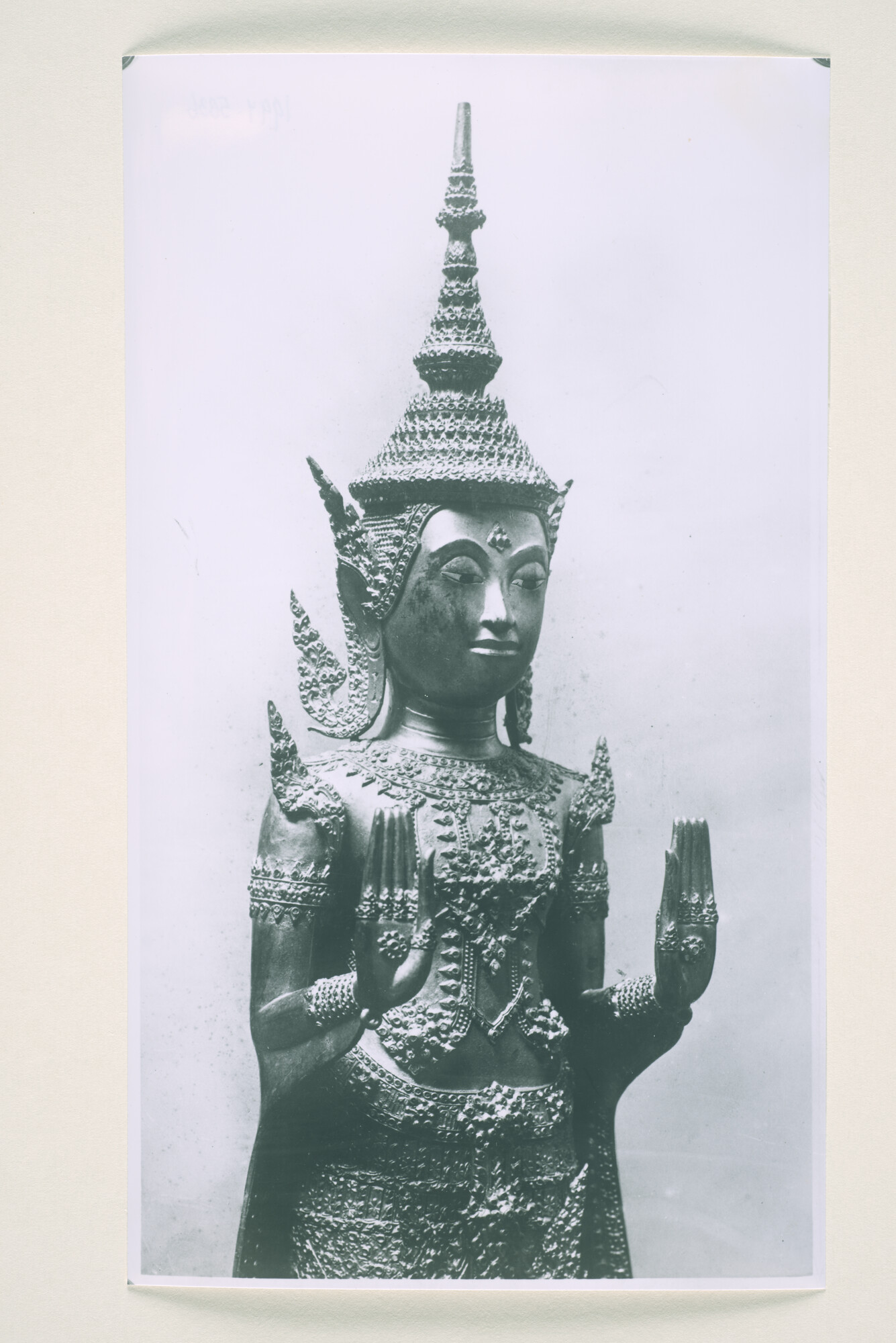 1994.5836a; Verguld bronzen Boedhabeeld; foto