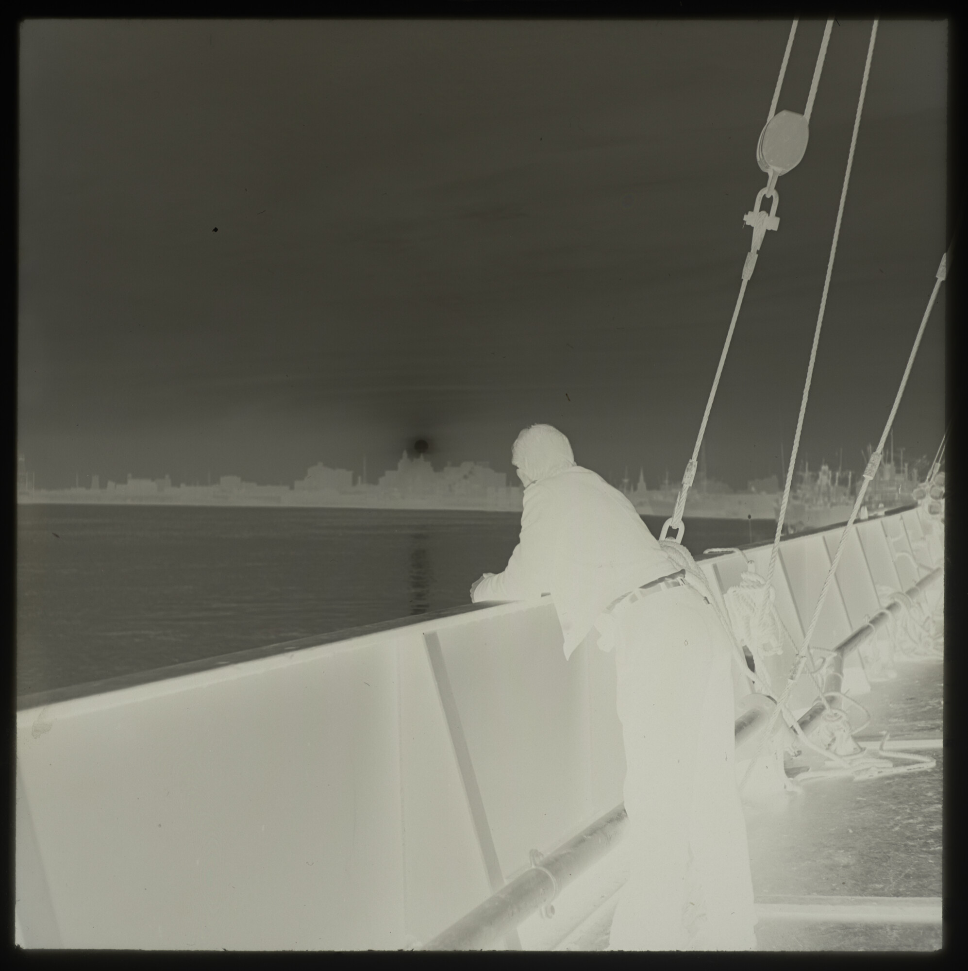 A.5263(02); Negatieven van een reis met het vrachtschip 'Woltersum' van de Stoomvaart; negatief