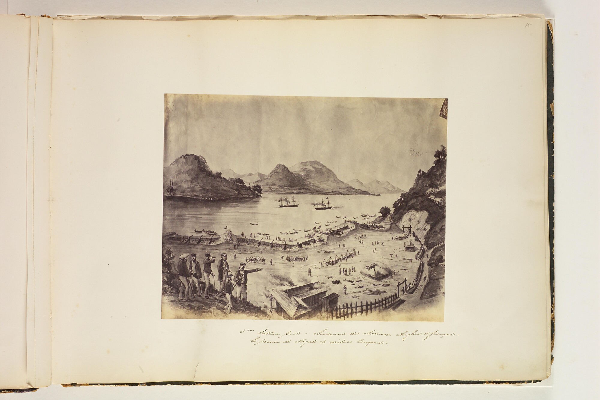 S.3628(04); 'Views of Japan': Album nr. 3 uit een serie van drie van de Nederlandse consul in Japan Dirk de Graeff van Polsbroek; fotoalbum