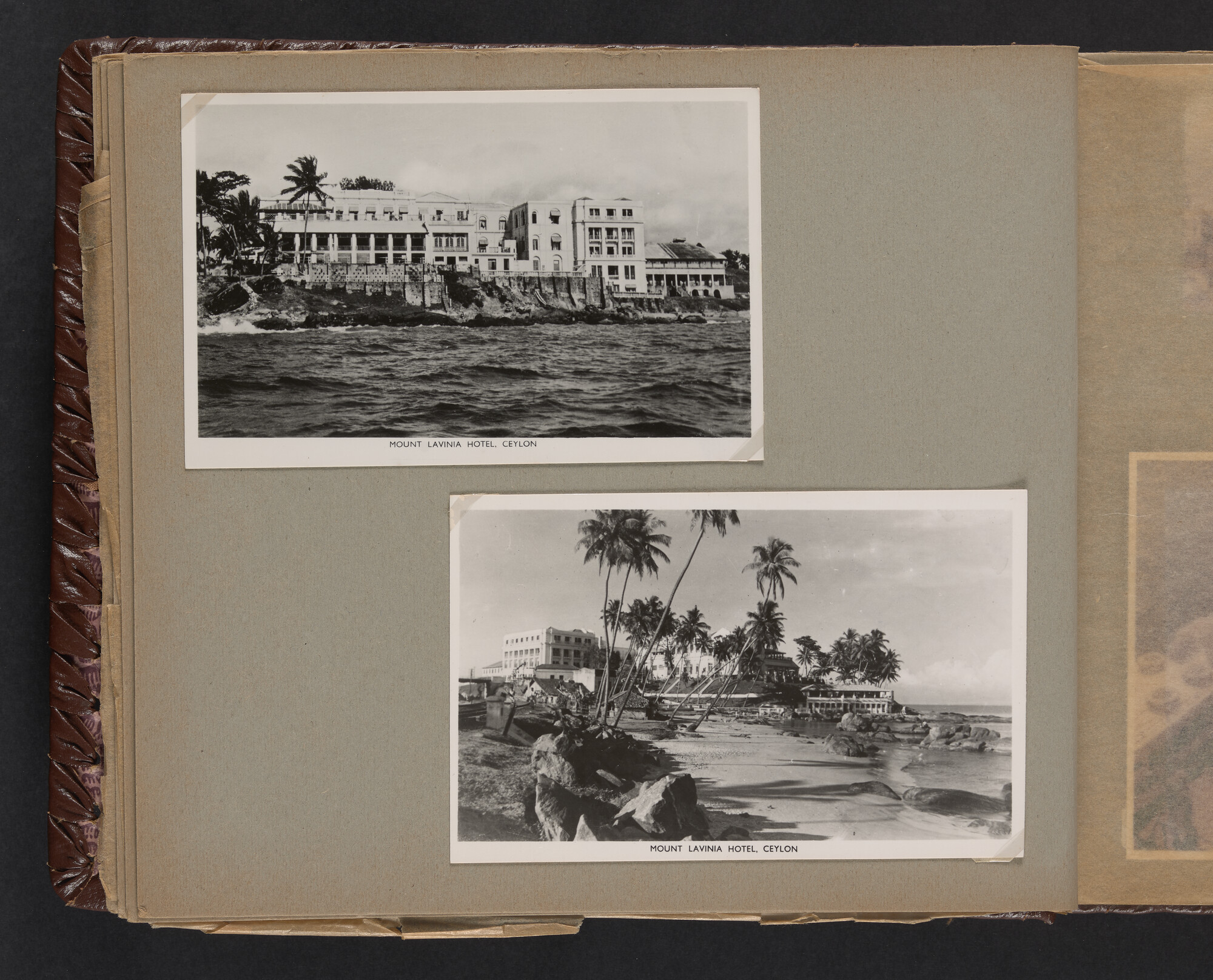2019.0671; Fotoalbum van het echtpaar Jan van der Meer Mohr en Johanna van der Meer Mohr-van Ruler van hun reis op ms. Oranje van Tandjong Priok naar Amsterdam tussen 18 december 1953 en 7 januari 1954; fotoalbum