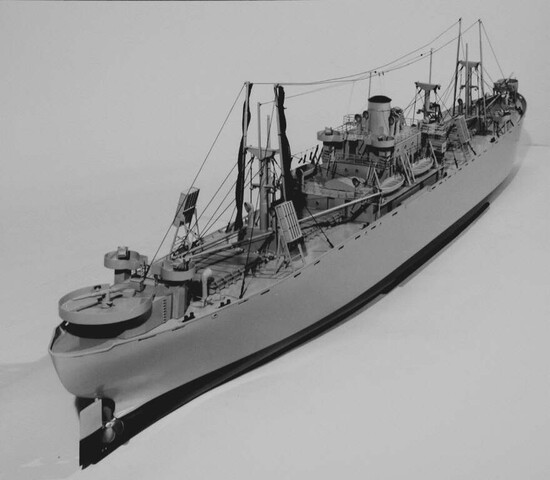 S.5150; Model van een Liberty-schip; scheepsmodel