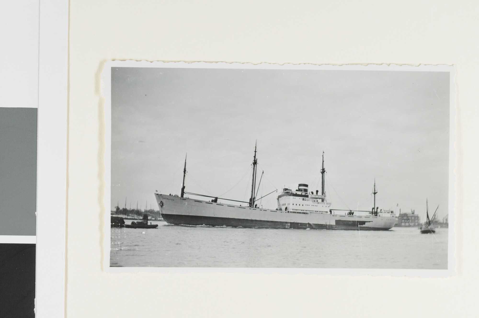 S.4380(04)564; Het vrachtschip ms. Socrates van de KNSM; foto