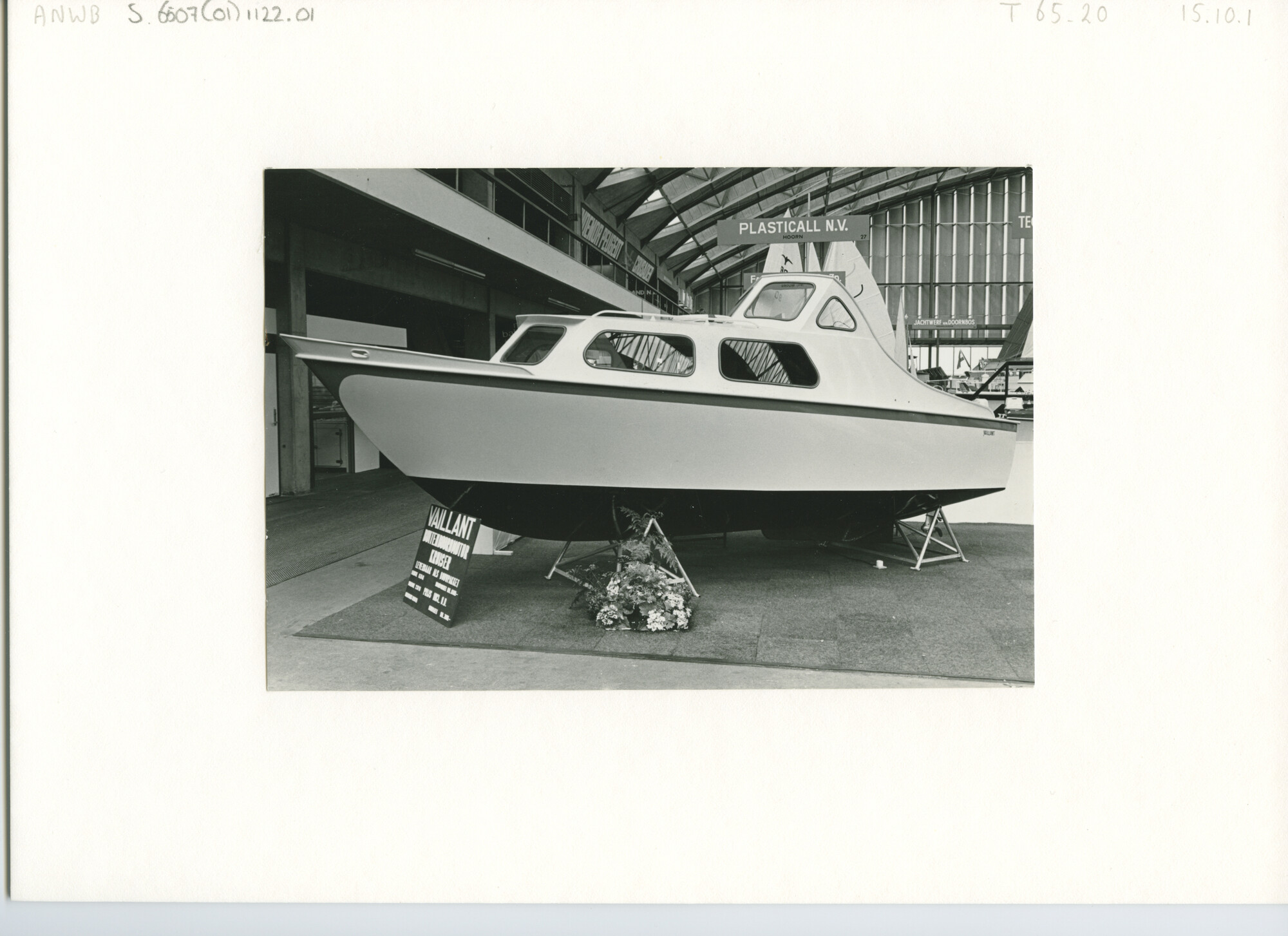 S.6507(01)1122.01; Foto van de HISWA 1966.; foto