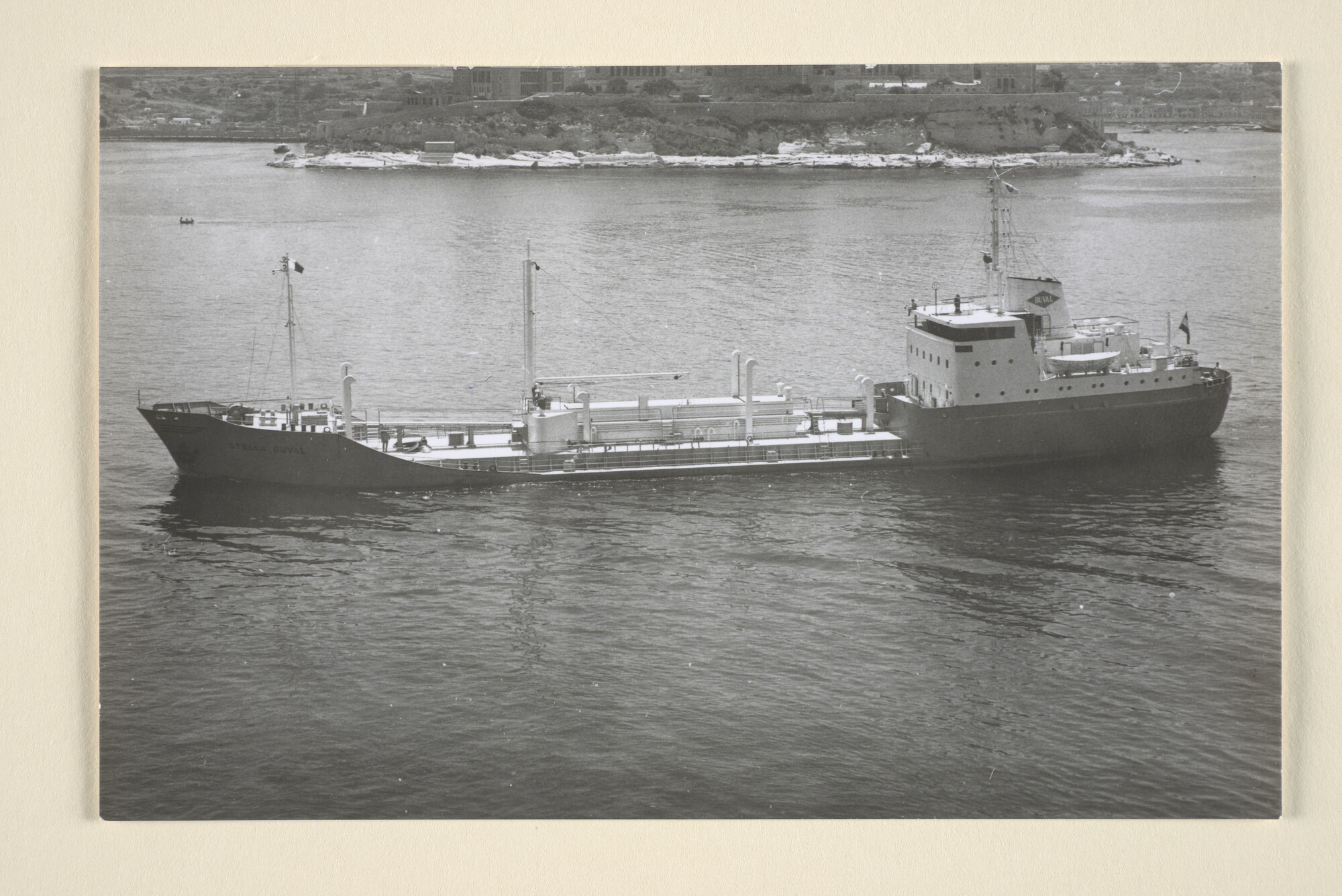 1996.0915; De chemicaliëntanker ms. Stella Duval van Rederij Theodora te Rotterdam [...]; foto
