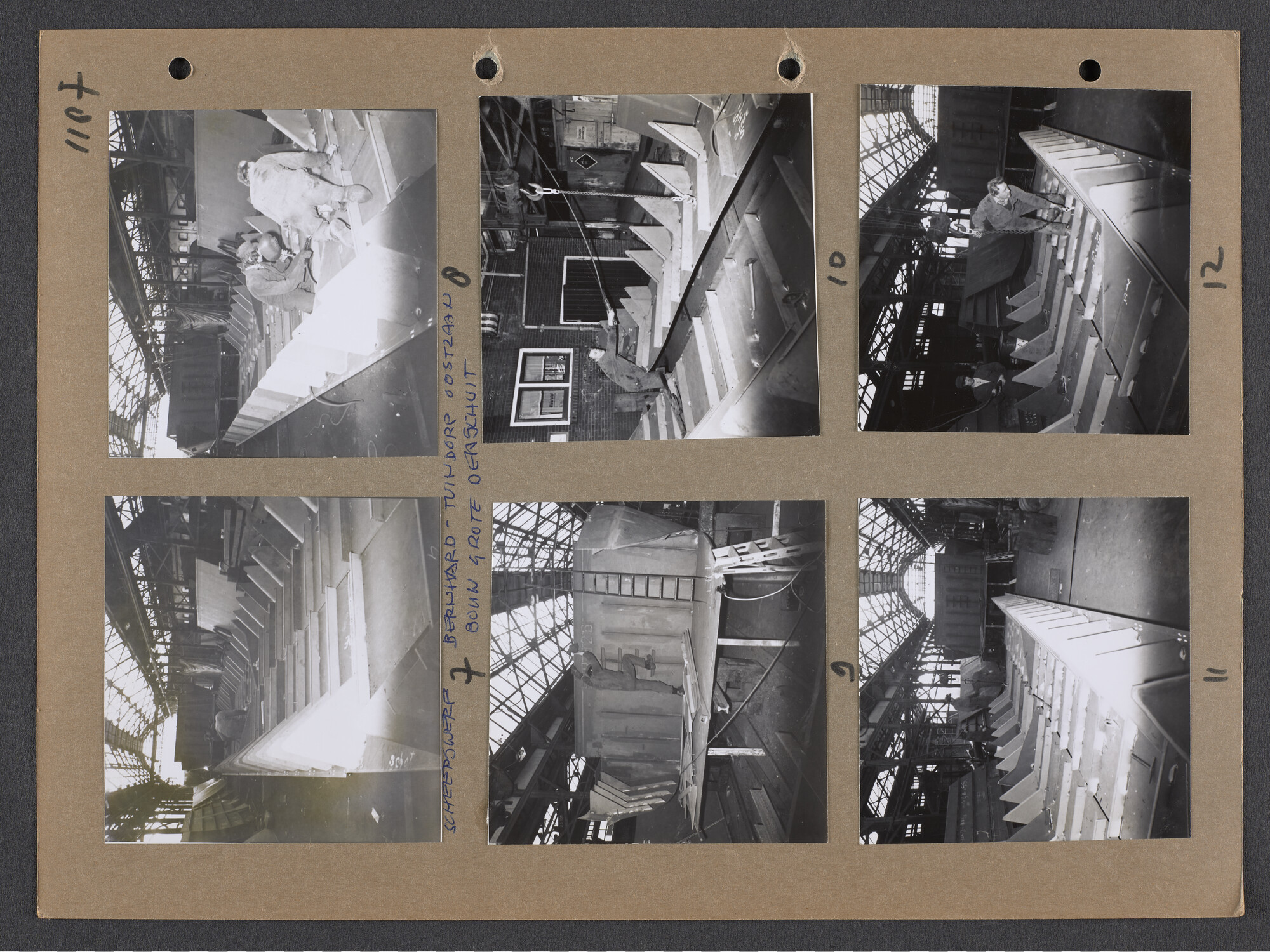 S.9102(30); Multomap met foto's door Ben Burgers, samengesteld door de Vereniging De Amsterdamsche Haven; foto