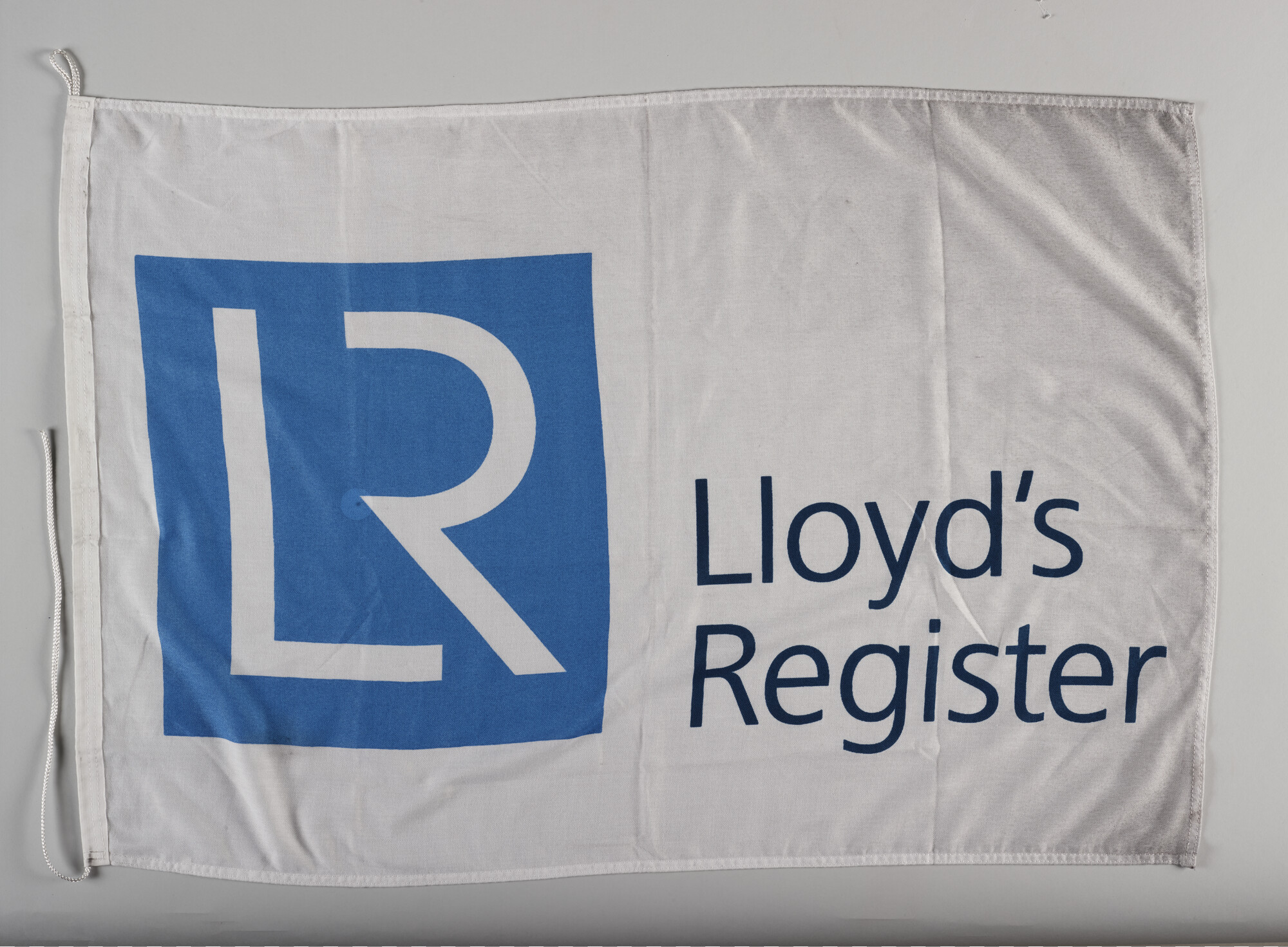 2019.0802; Vlag van Lloyd's Register, gebruikt a/b ss. Christiaan Brunings; vlag