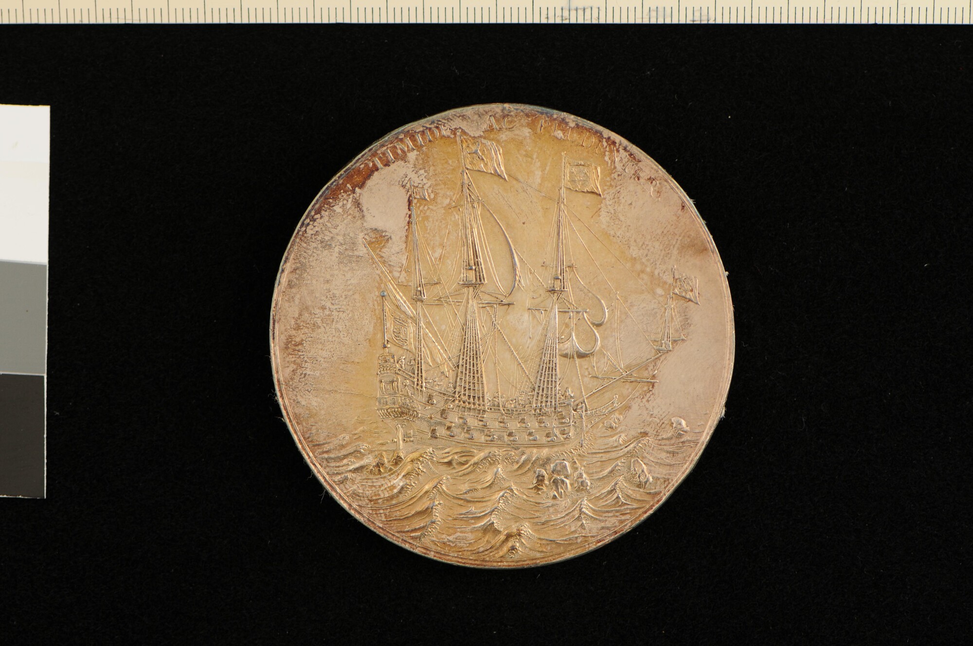 A.0023(109); Penning van de Staten van Zeeland op de vredesonderhandelingen te Münster, 1647; penning