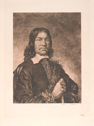 S.3760(08); Portret van Admiraal Cornelis Maertensz Tromp; prent