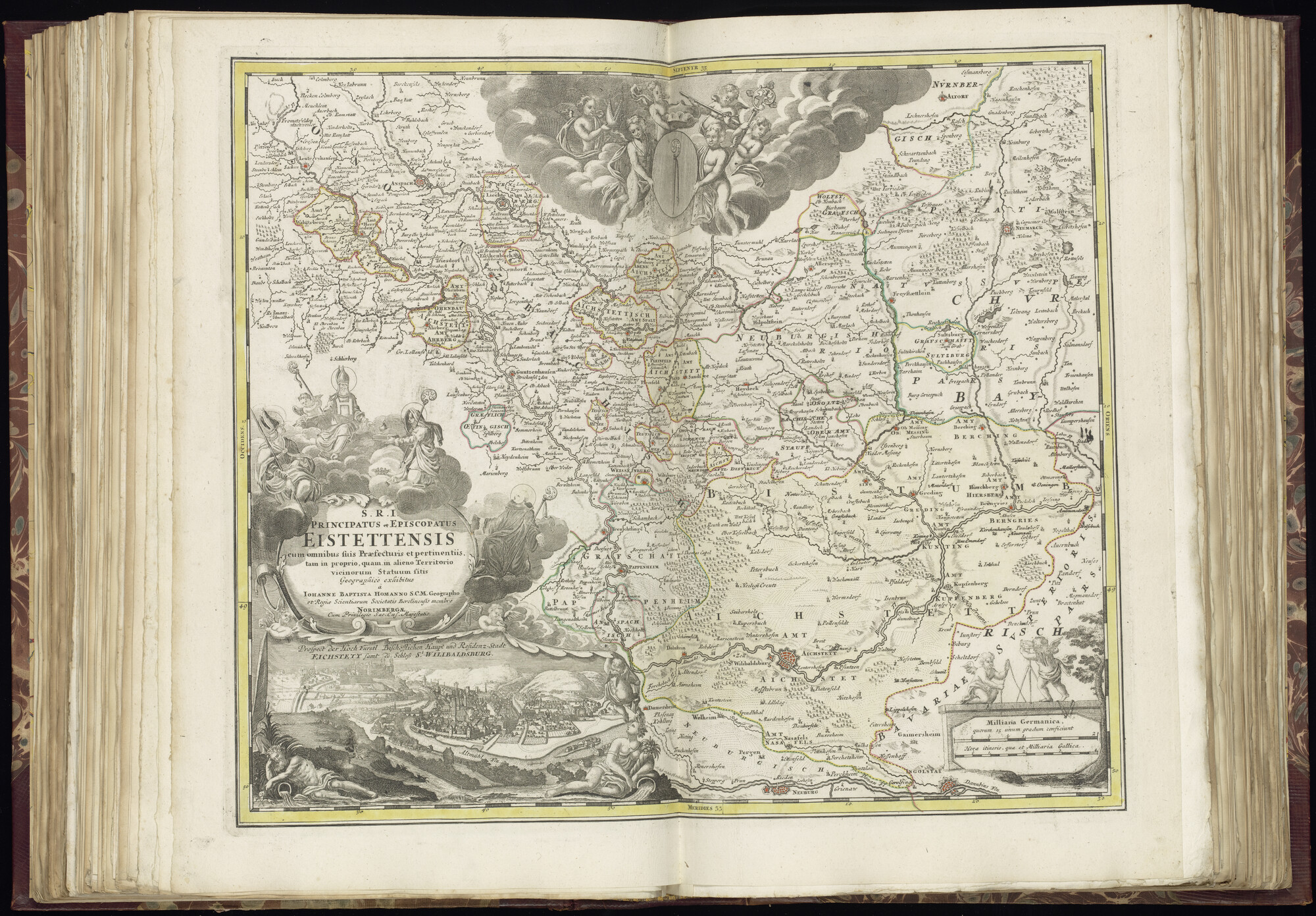 B.0032(028) [kaart 067]; Kaart van Zuidoost-Duitsland; kaart