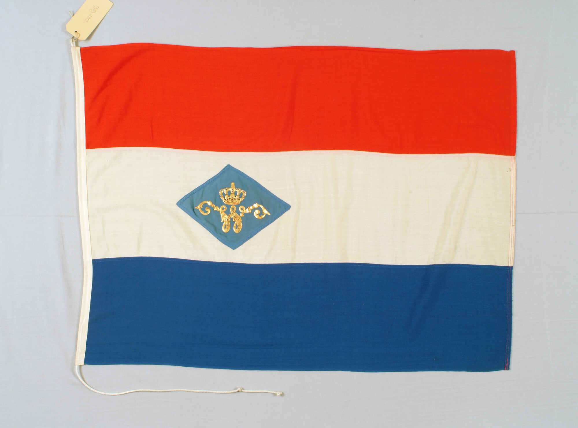 1989.0302; Vlag van de Koninklijke Nederlandse Roei- en Zeil Vereniging; vlag