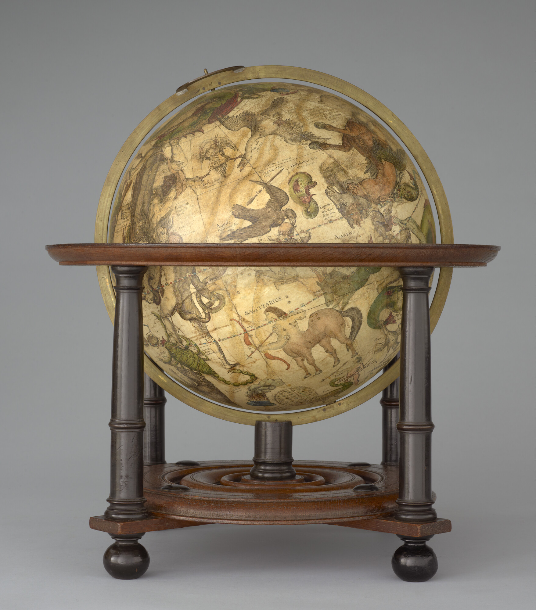 A.0145(025)04; Hemelglobe van 34 cm. in doorsnede door Willem Jansz. Blaeu uit 1603, in een uitgave van na 1621; globe