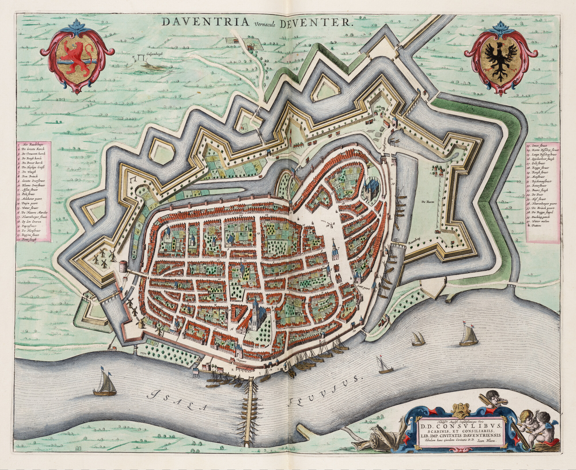 S.1034(15) [kaart 070]; Kaart van Deventer; landkaart