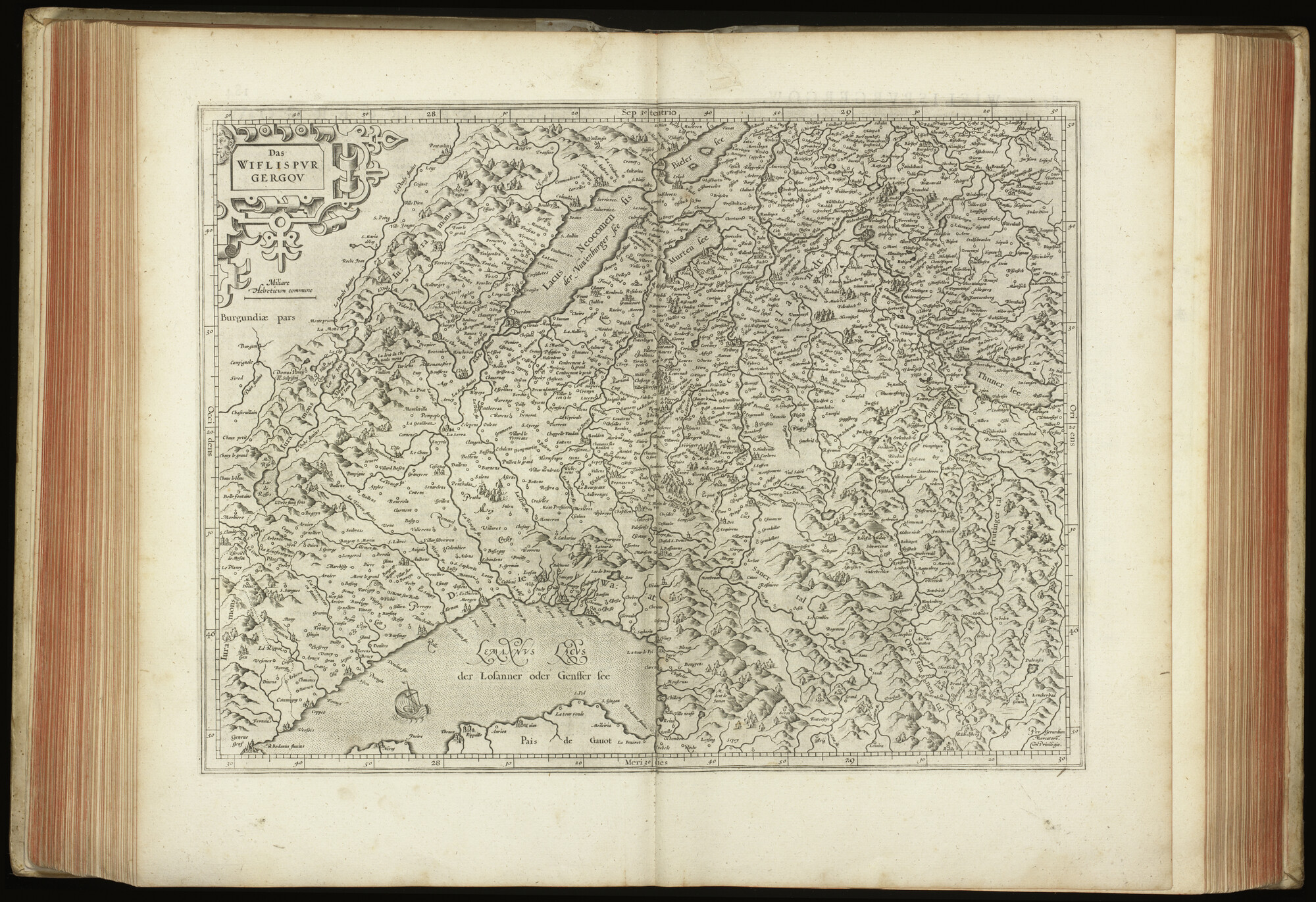 A.0145(227) [kaart 073]; Kaart van West-Zwitserland; kaart