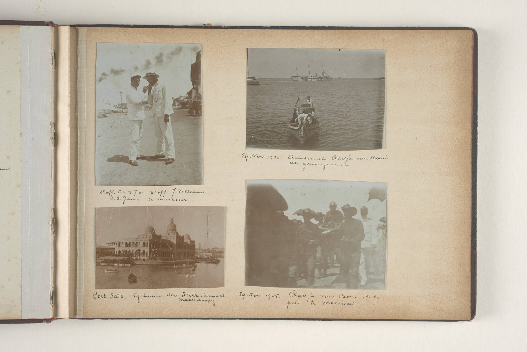 2014.0694; Fotoalbum van C.H.J. van Benthem Jutting met foto's van zijn reizen naar de Oost; fotoalbum