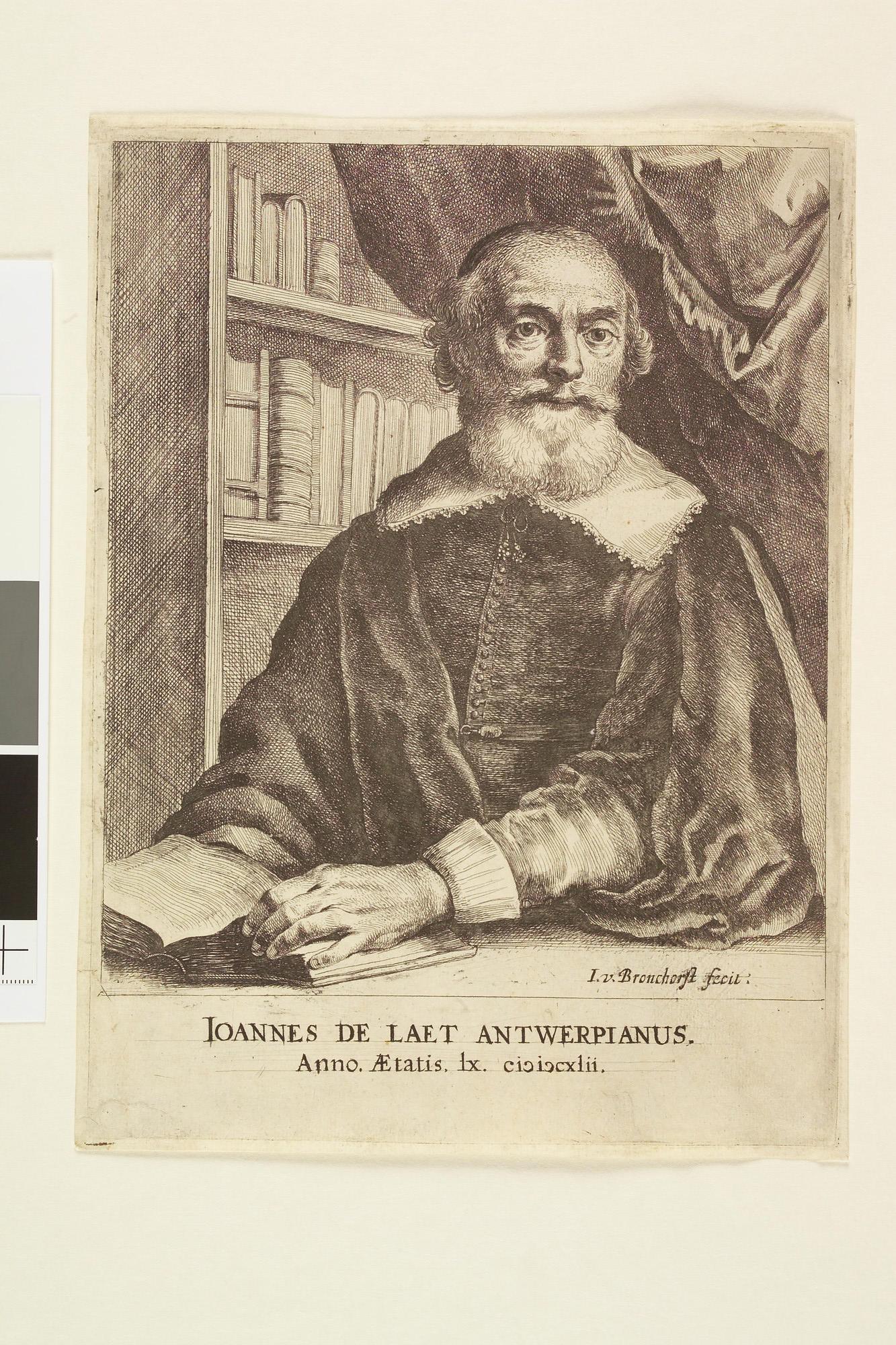 A.0145(178)21; Portret van Jan de Laet; prent