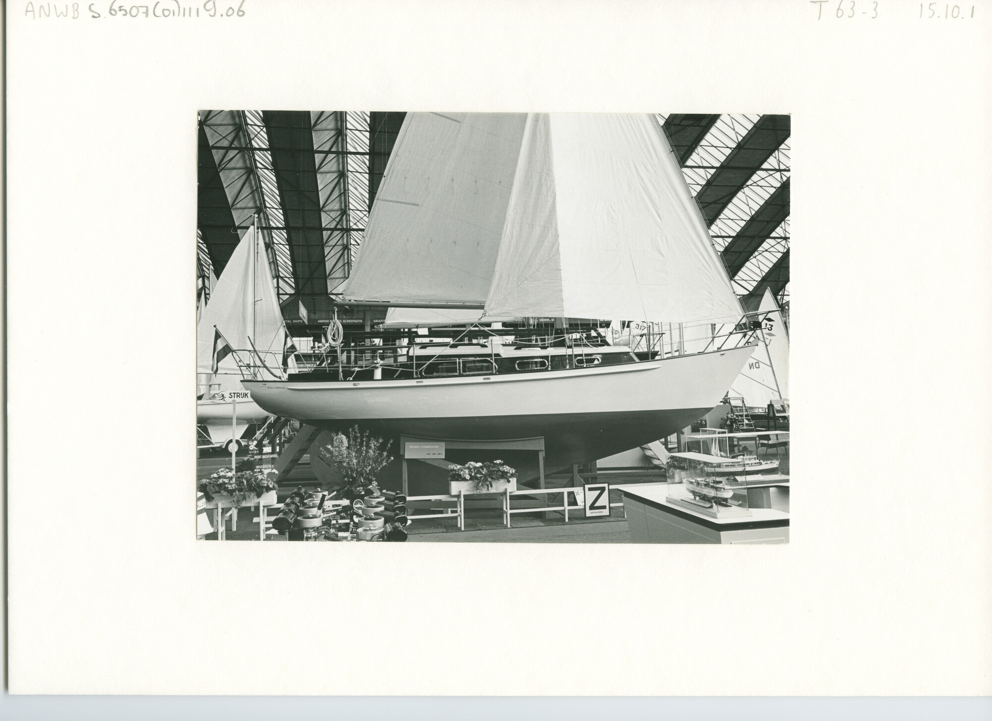 S.6507(01)1119.06; Foto van de HISWA 1966.; foto