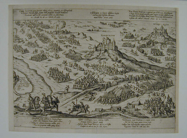 A.0145(027)378; Slag bij Astrupheide, ten nadele van de Zweden, 20 oktober 1565; prent