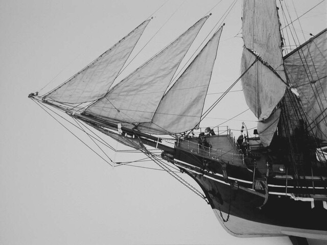 S.4763; Model van het korvet Nautilus van 7 stukken; scheepsmodel