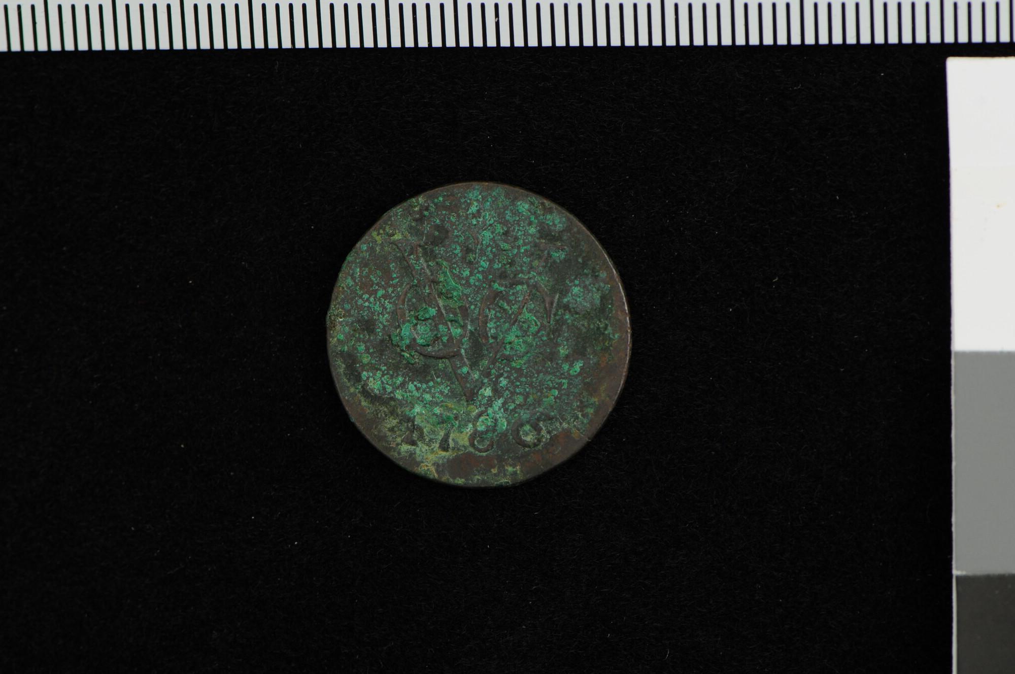 A.5096(13); Een duit, Gelderland; munt