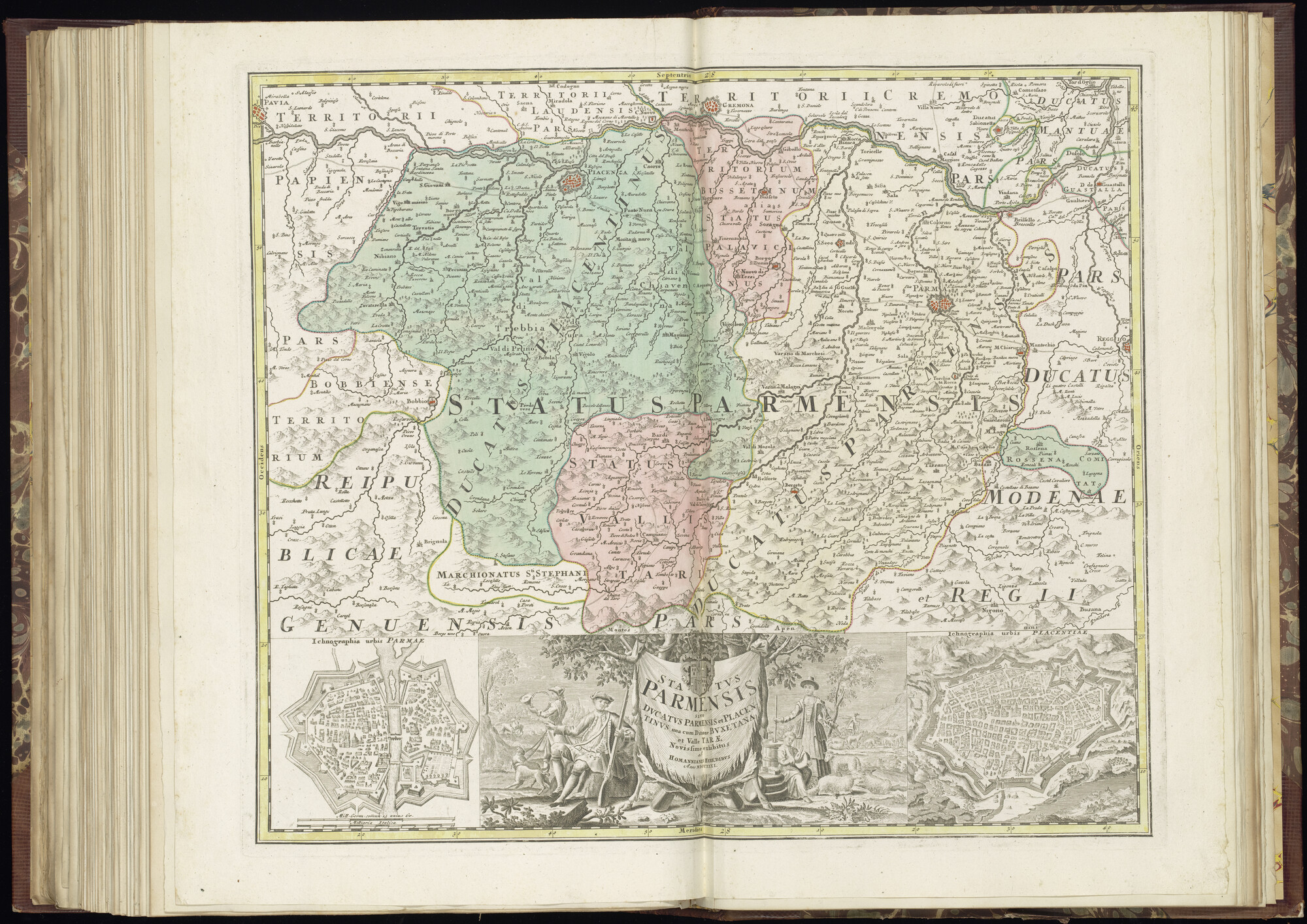 B.0032(027) [kaart 076]; Kaart van Noord-Italië; kaart