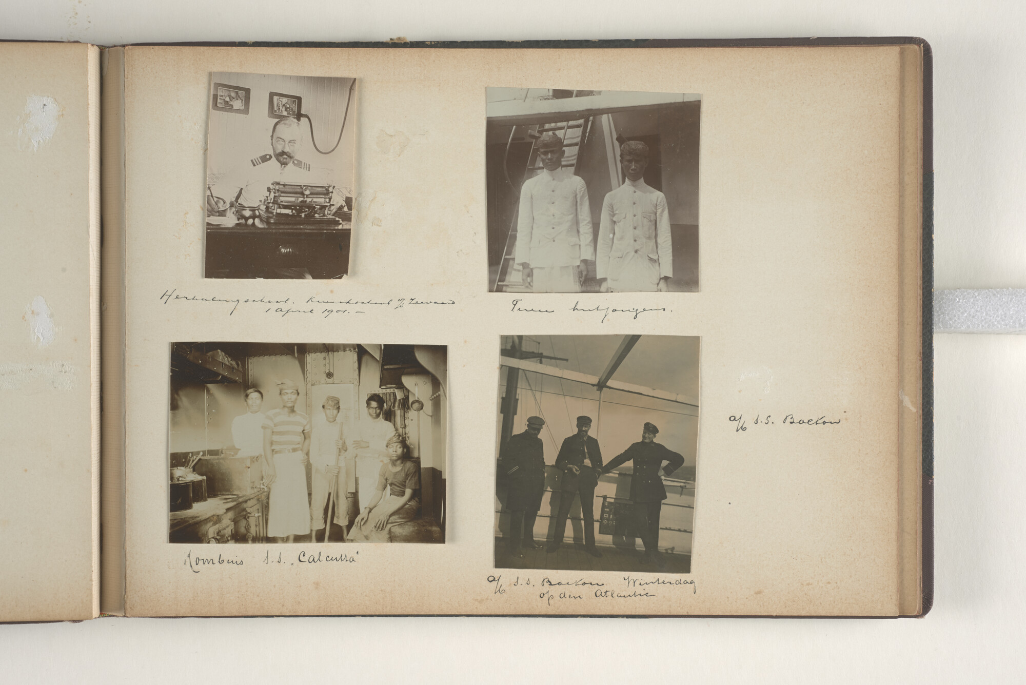 2014.0694; Fotoalbum van C.H.J. van Benthem Jutting met foto's van zijn reizen naar de Oost; fotoalbum