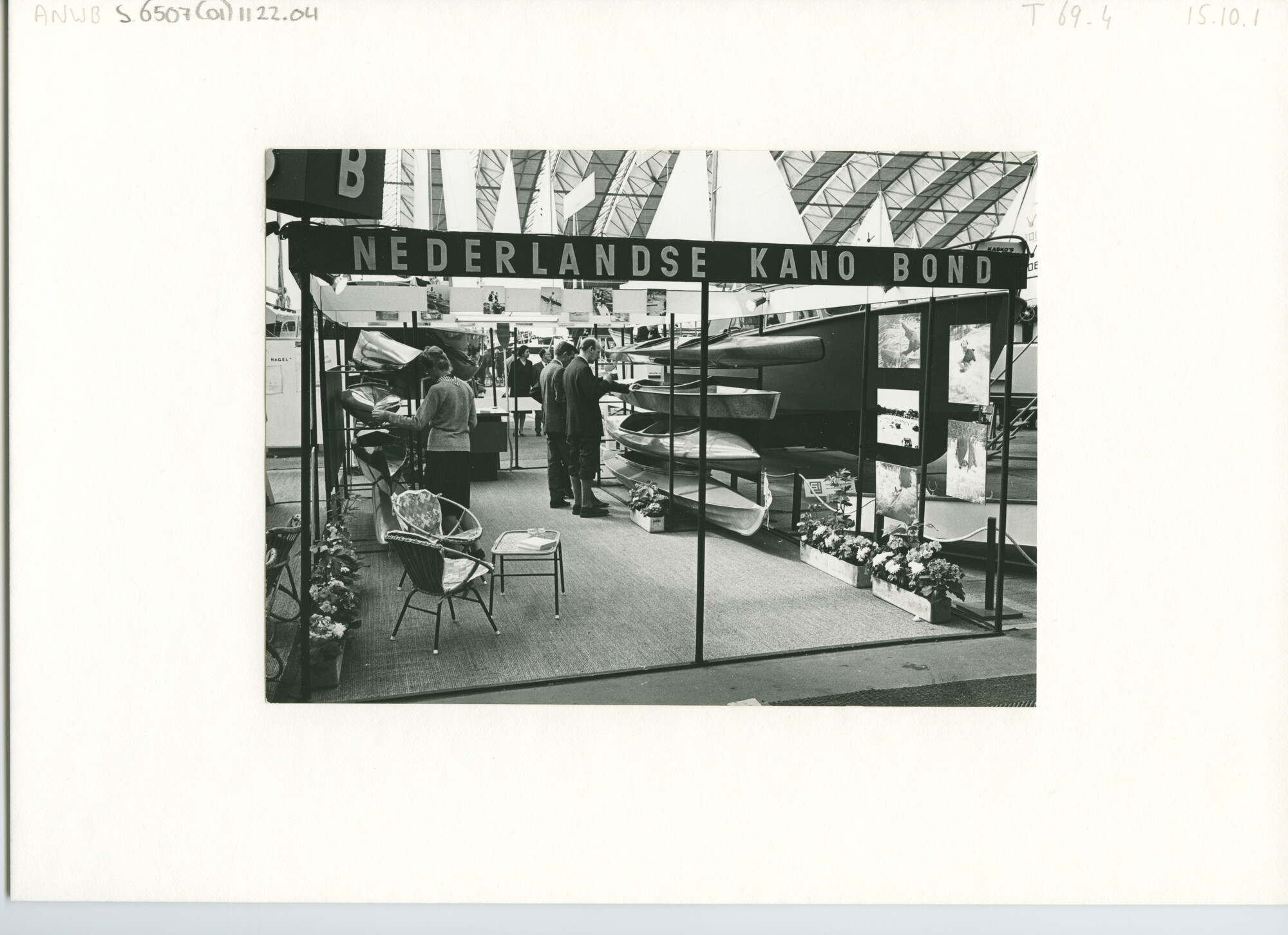 S.6507(01)1122.04; Foto van de HISWA 1966.; foto