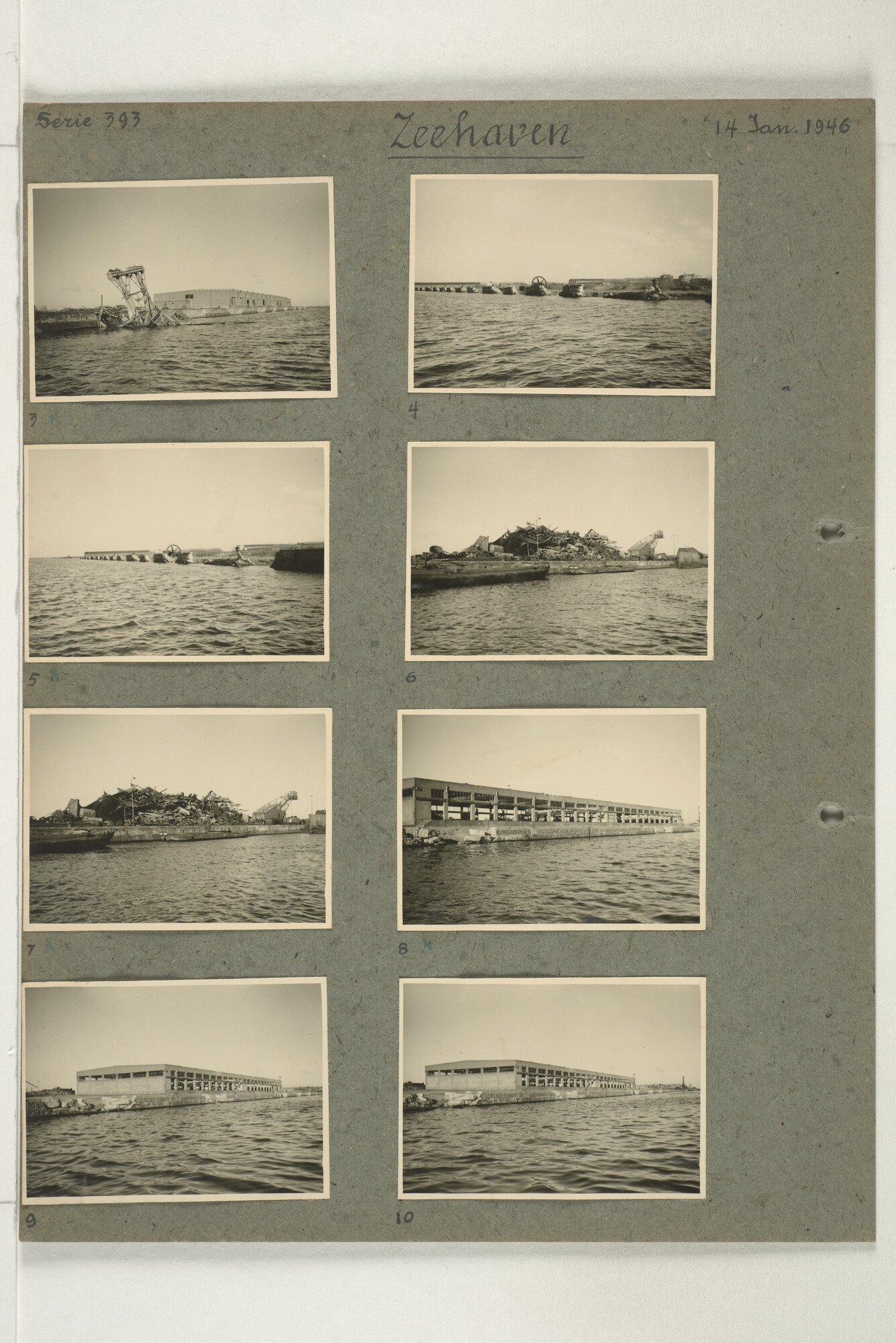 1998.2178; Omslag met een grote hoeveelheid proef foto's gemaakt in opdracht van de Gemeente Handelsinrichtingen in Amsterdam; omslag