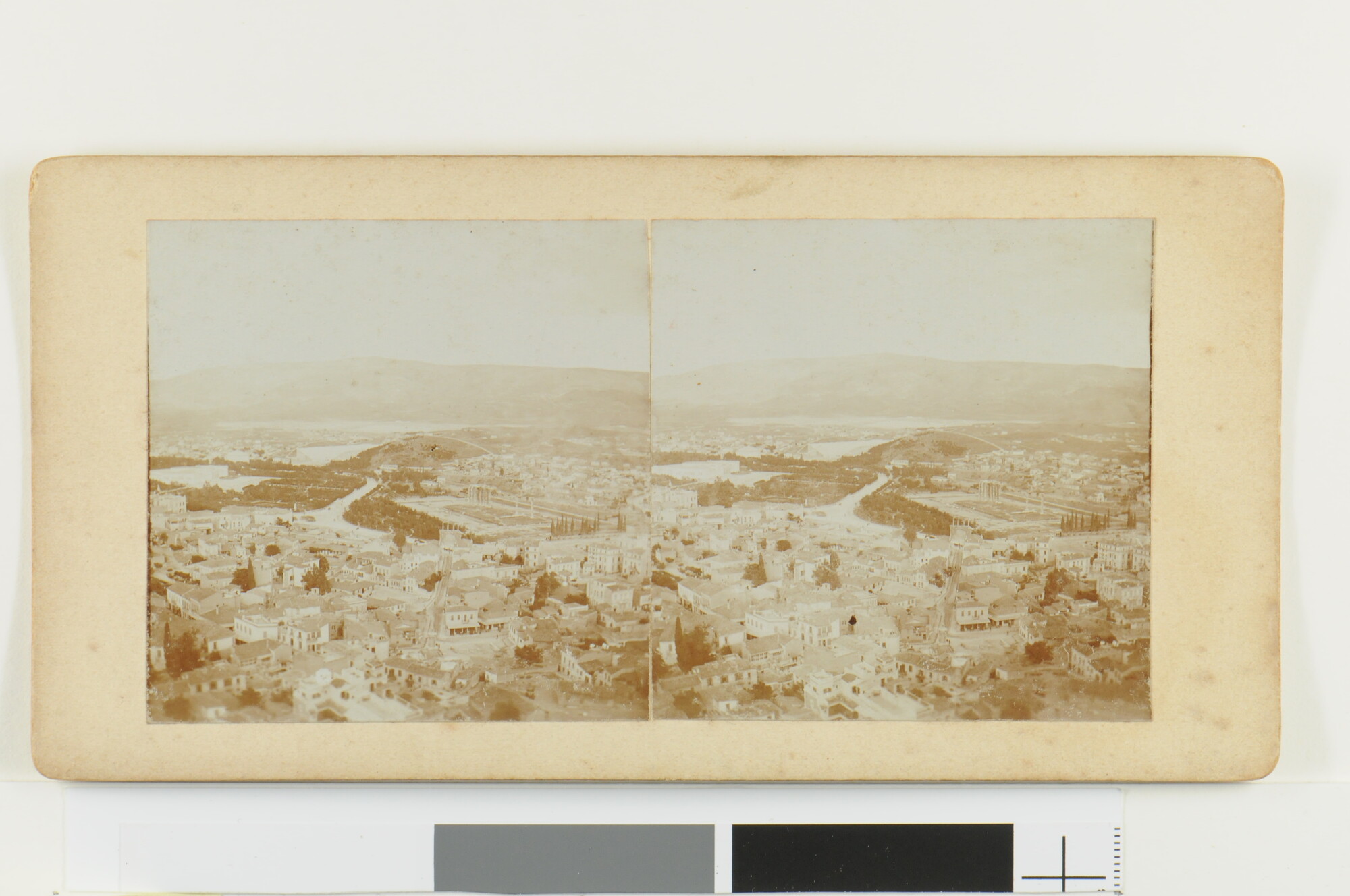 RS.0713(28); Panorama van de plaats Bergen in Noorwegen; foto